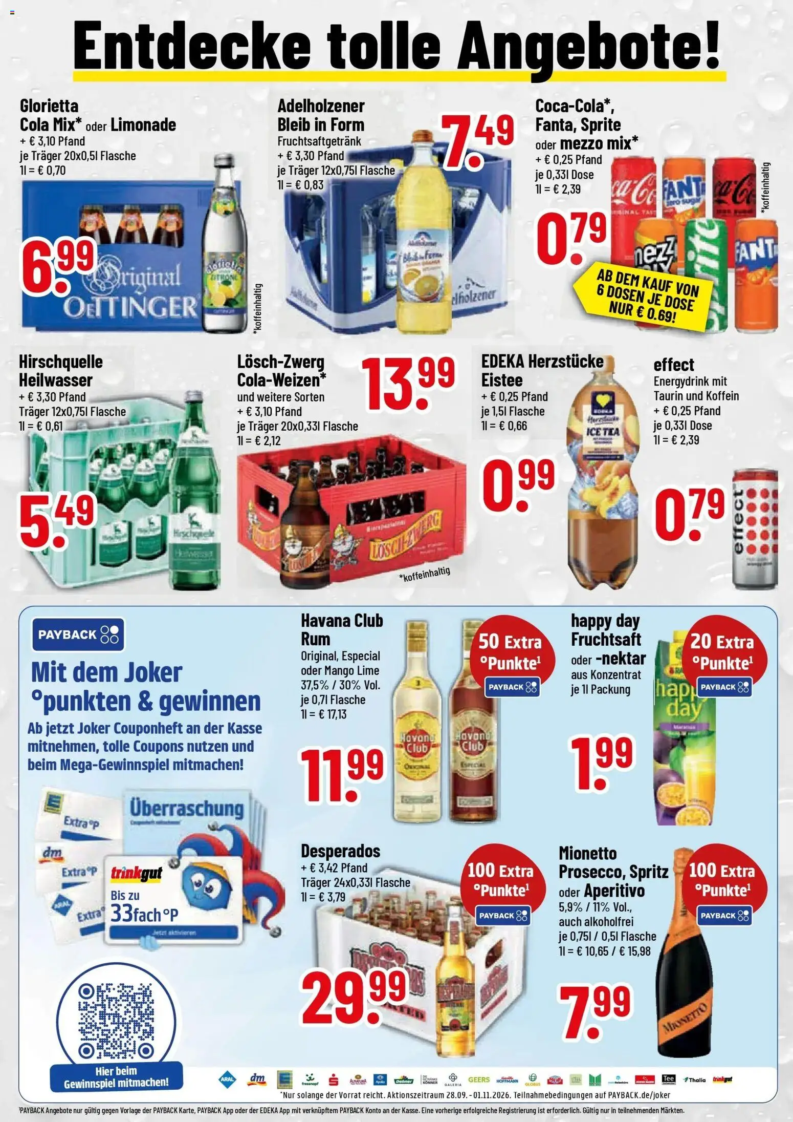 Trinkgut - trinkgut: Wochenangebote (ab 05.10.2026) » Angebote online | Seite: 2 | Produkte: Havana club, Sprite, Oettinger, Desperados