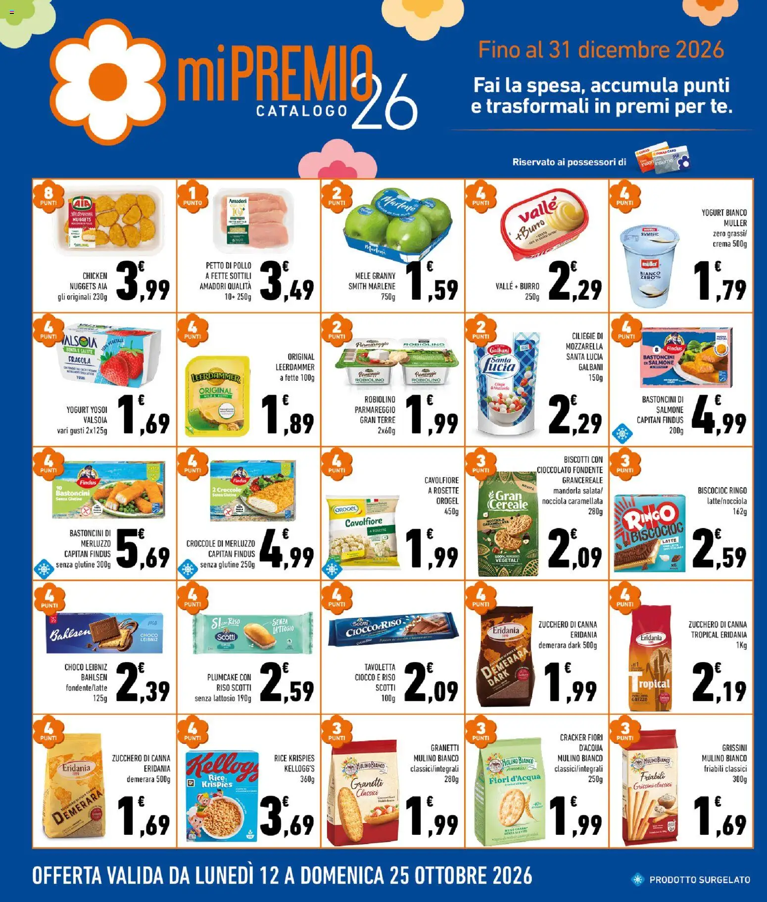 Volantino Conad del 14/10/2026 | Pagina: 6 | Prodotti: Petto di Pollo, Crema, Salmone, Zucchero