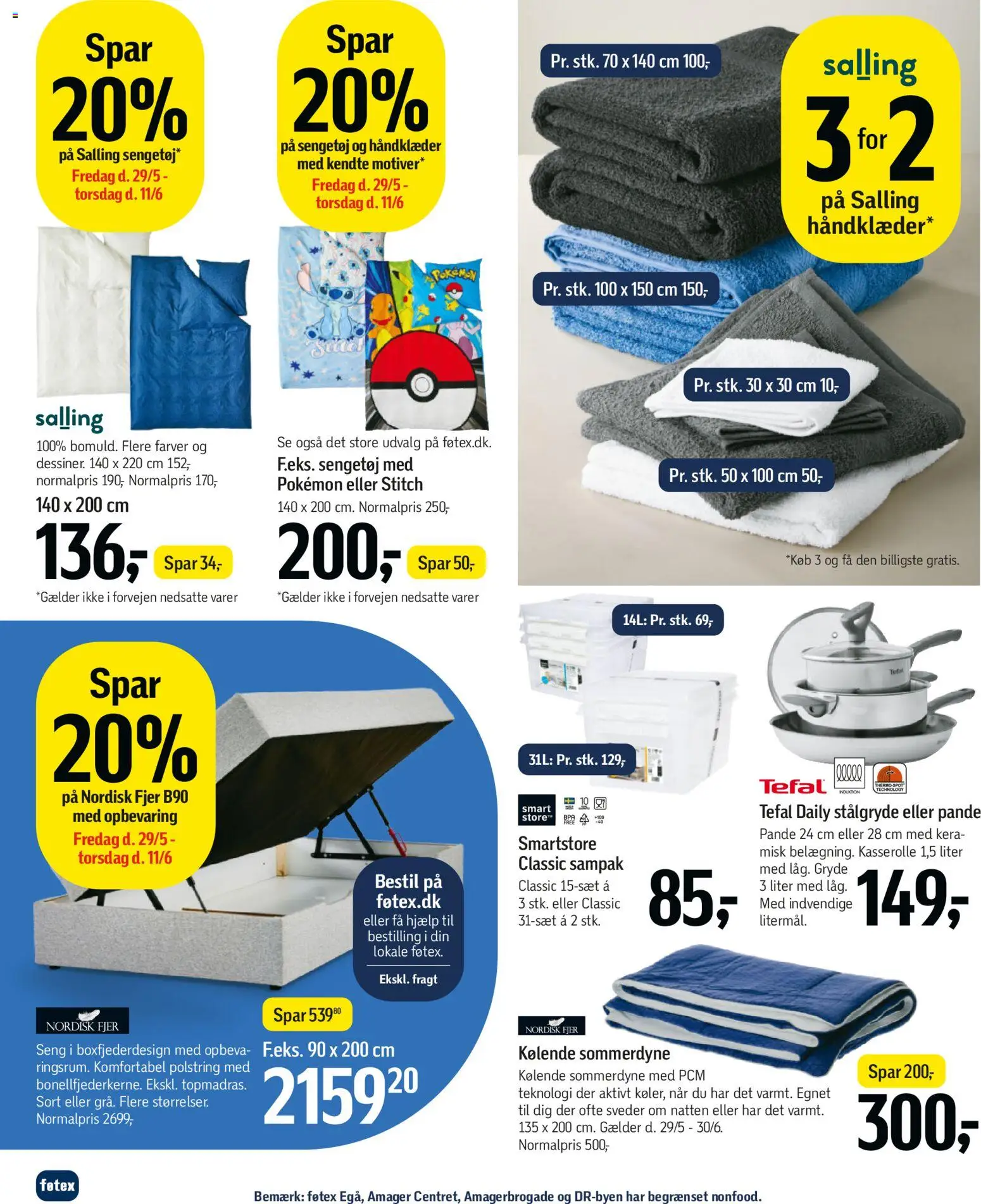 Føtex tilbudsavis – gyldig fra 29.05.2026 | Side: 82 | Produkter: Seng
