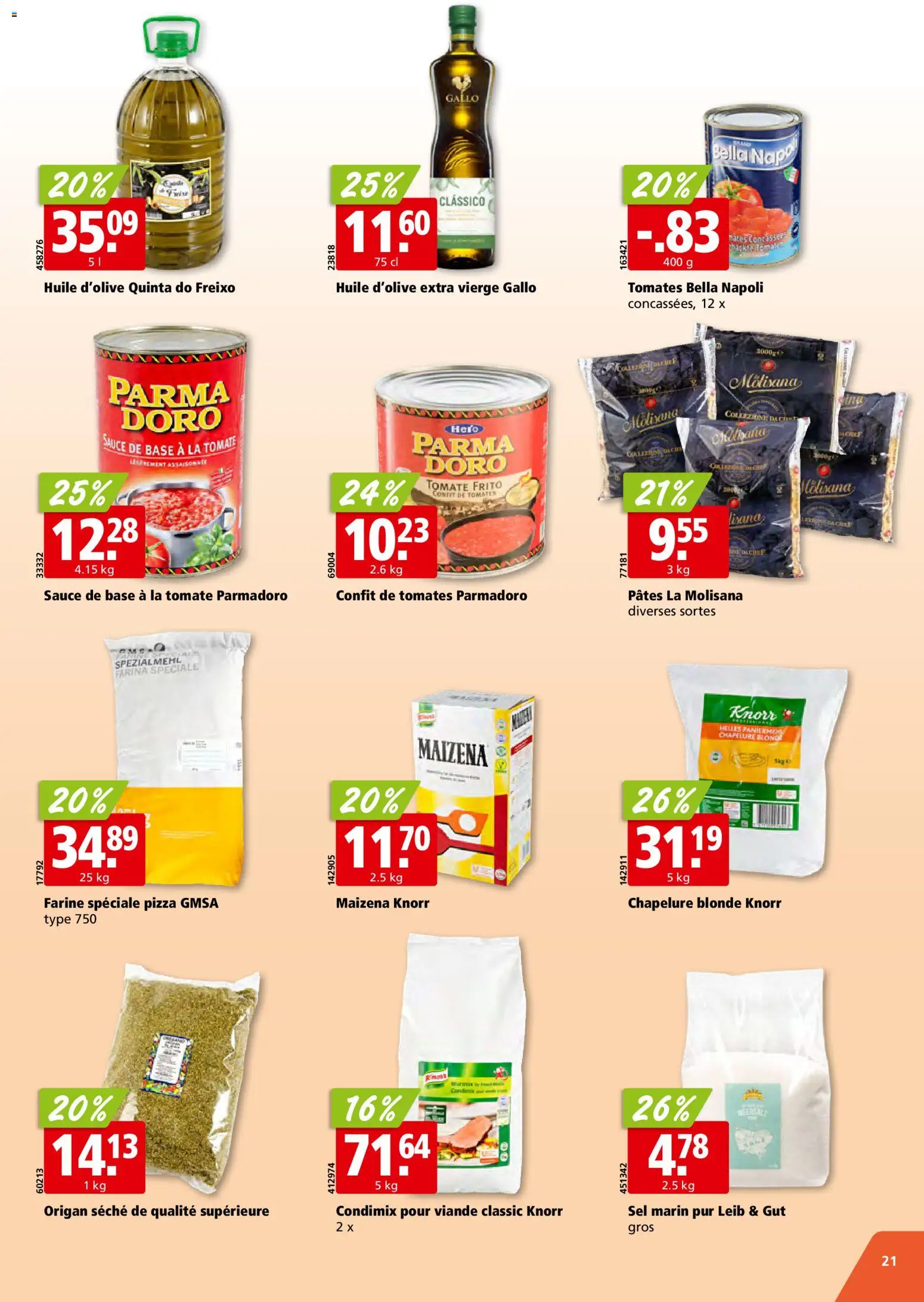 Aligro aktionen Chavannes, Matran, Genève, Sion – gültig ab 15.06.2026 | Seite: 21 | Produkte: Pizza