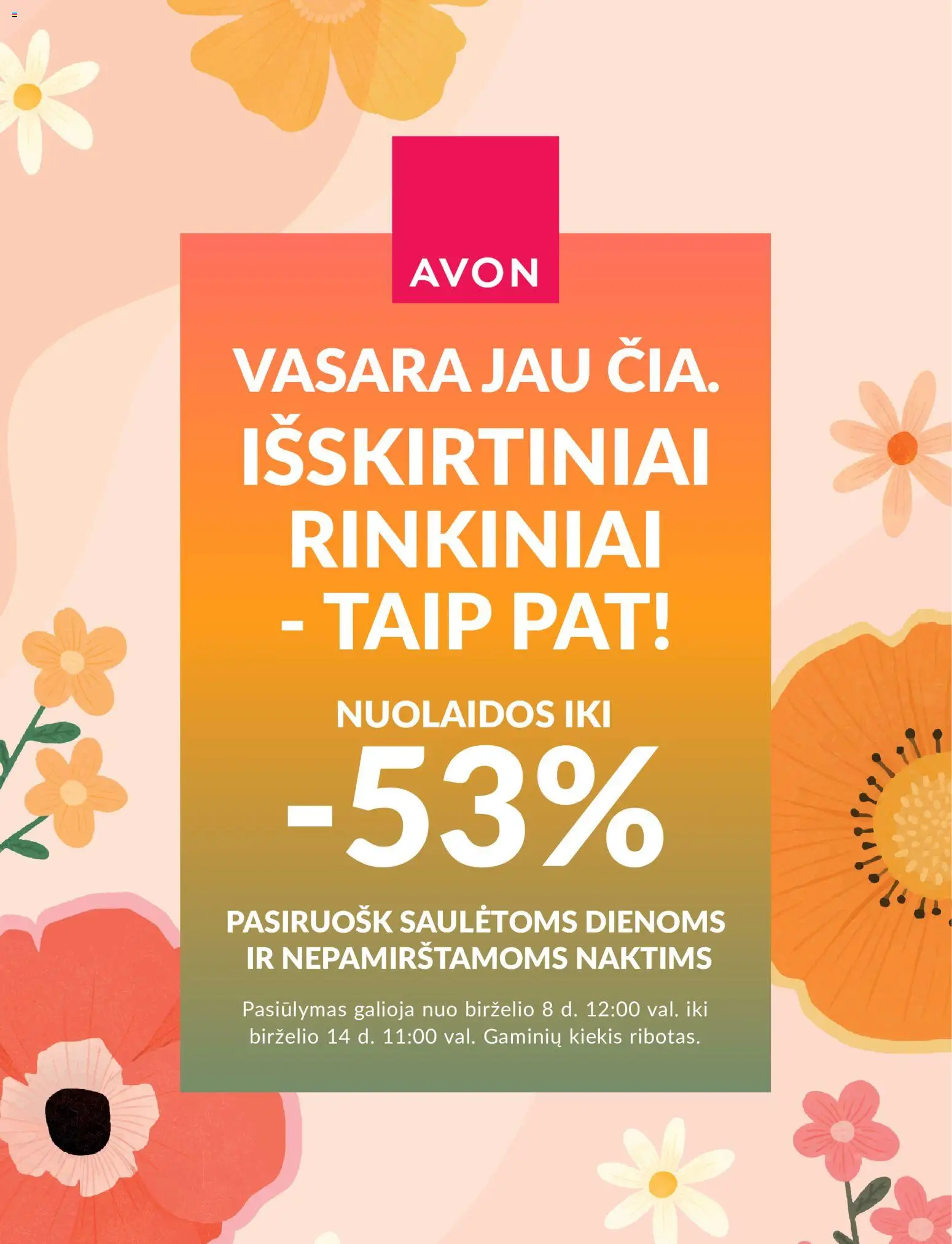 AVON akcijos nuo 08.06.2026 | Puslapis: 1