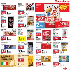 Anteprima del volantino Carrefour volantino Market valido a partire dal 13/10/2026 | Pagina: 9 | Prodotti: Olio, Fette biscottate, Caffè macinato, Macinato