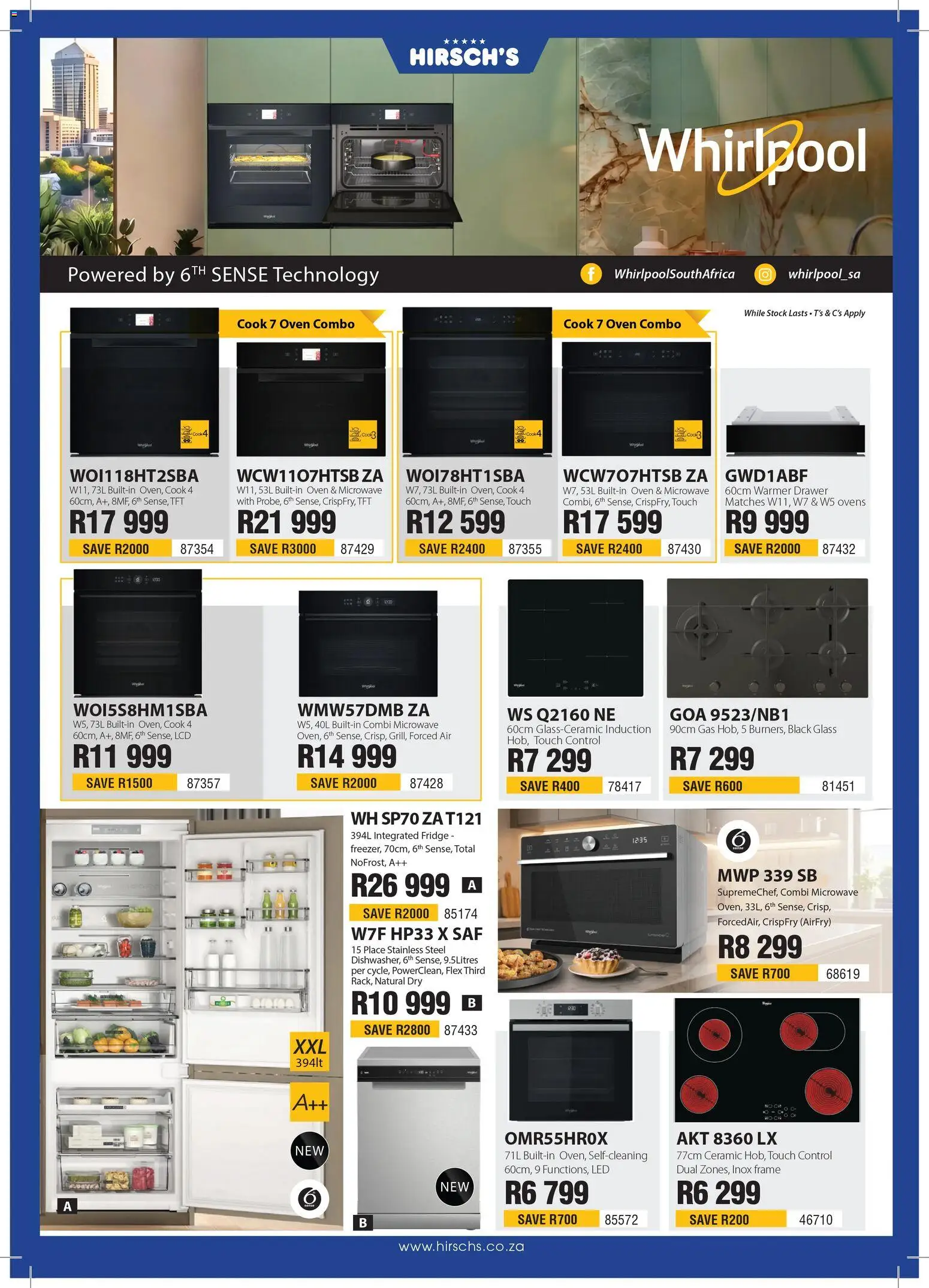 New Hirsch's catalogue – valid from 21/08/2026 | Page: 26 | Products: Frame, Oven, Fridge, Stock