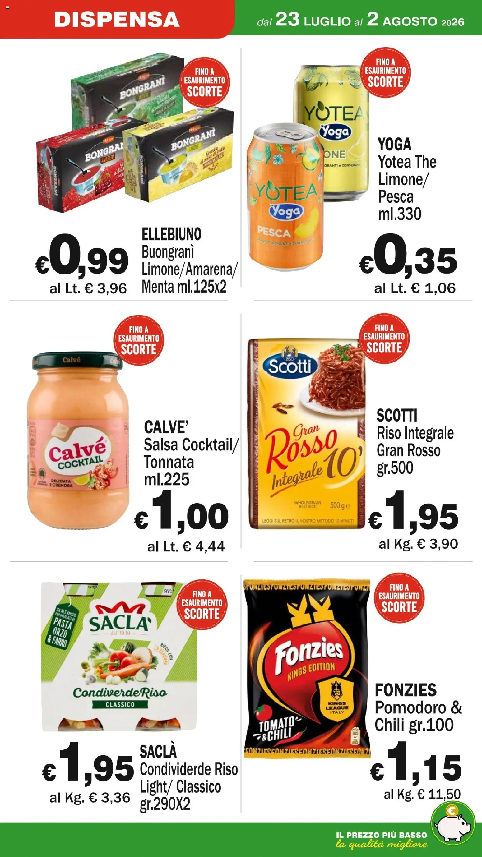 Volantino Primo Prezzo del 23/07/2026 | Pagina: 19
