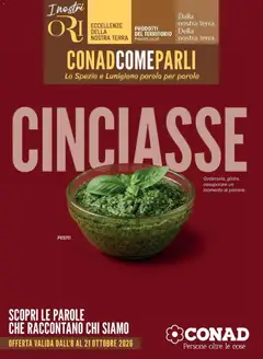 Anteprima del volantino Conad volantino Bolano valido a partire dal 08/10/2026