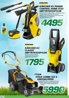 Forhåndsvisning av Coop Byggmix kundeavis gyldig fra 27.04.2026 | Side: 6 | Produkter: Pumpe, Champagne, Gressklipper