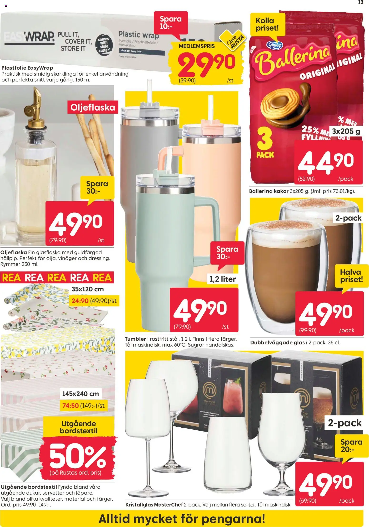 Rusta reklamblad aktuell från 29/06/2026 | Sida: 13
