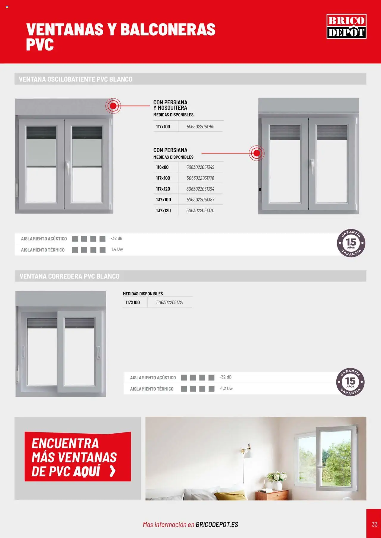 Brico Depôt Puertas y ventanas │ válido desde el 23/07/2025 | Página: 33