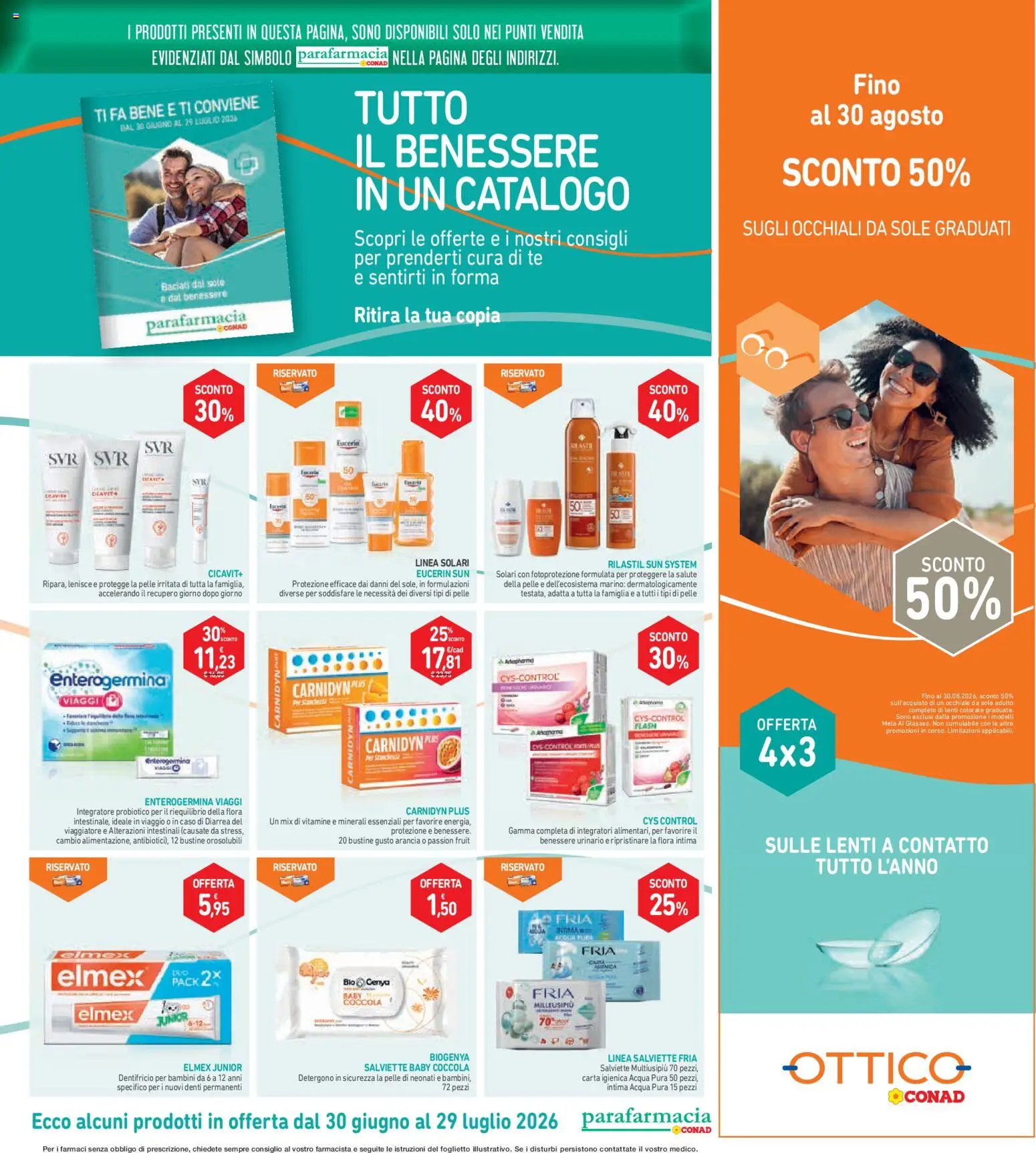 Volantino Conad del 02/07/2026 | Pagina: 19 | Prodotti: Carta igienica, Dentifricio, Acqua, Arancia