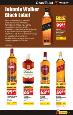 Náhled letáku Biedronka Polsko leták - Czas na toast od 13.07.2026 | Strana: 27 | Produkty: Finest, Whisky, Red Label, Karty
