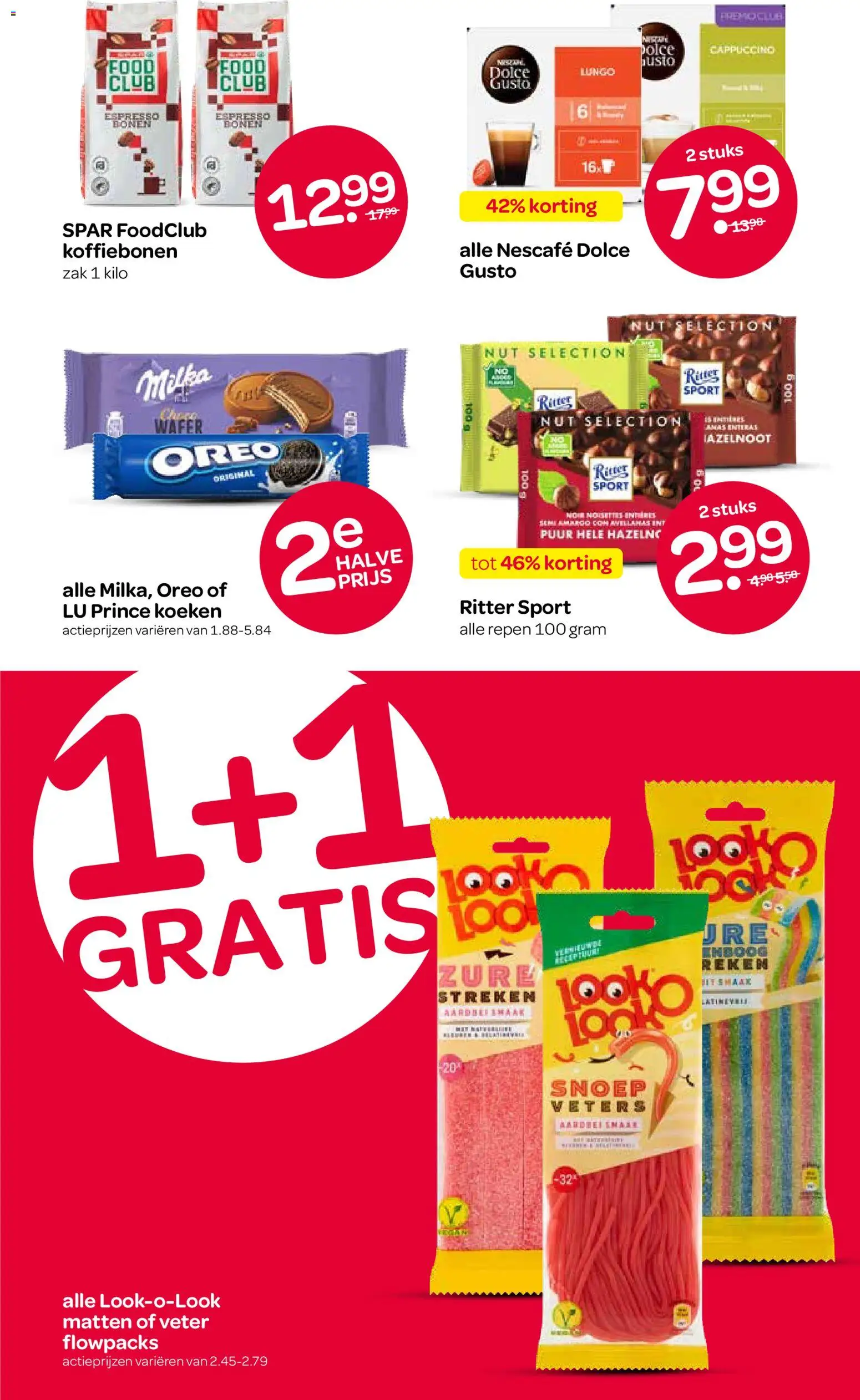 {H1} | Pagina: 7 | Producten: Snoep, Koffiebonen, Oreo, Cappuccino