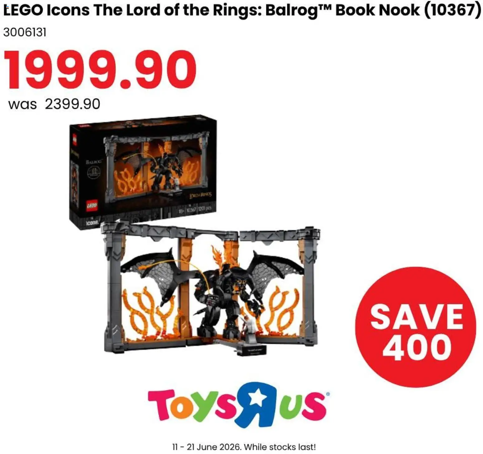 New Toys R Us catalogue – valid from 11.06.2026 | Page: 8 | Products: Toys, Agua mineral