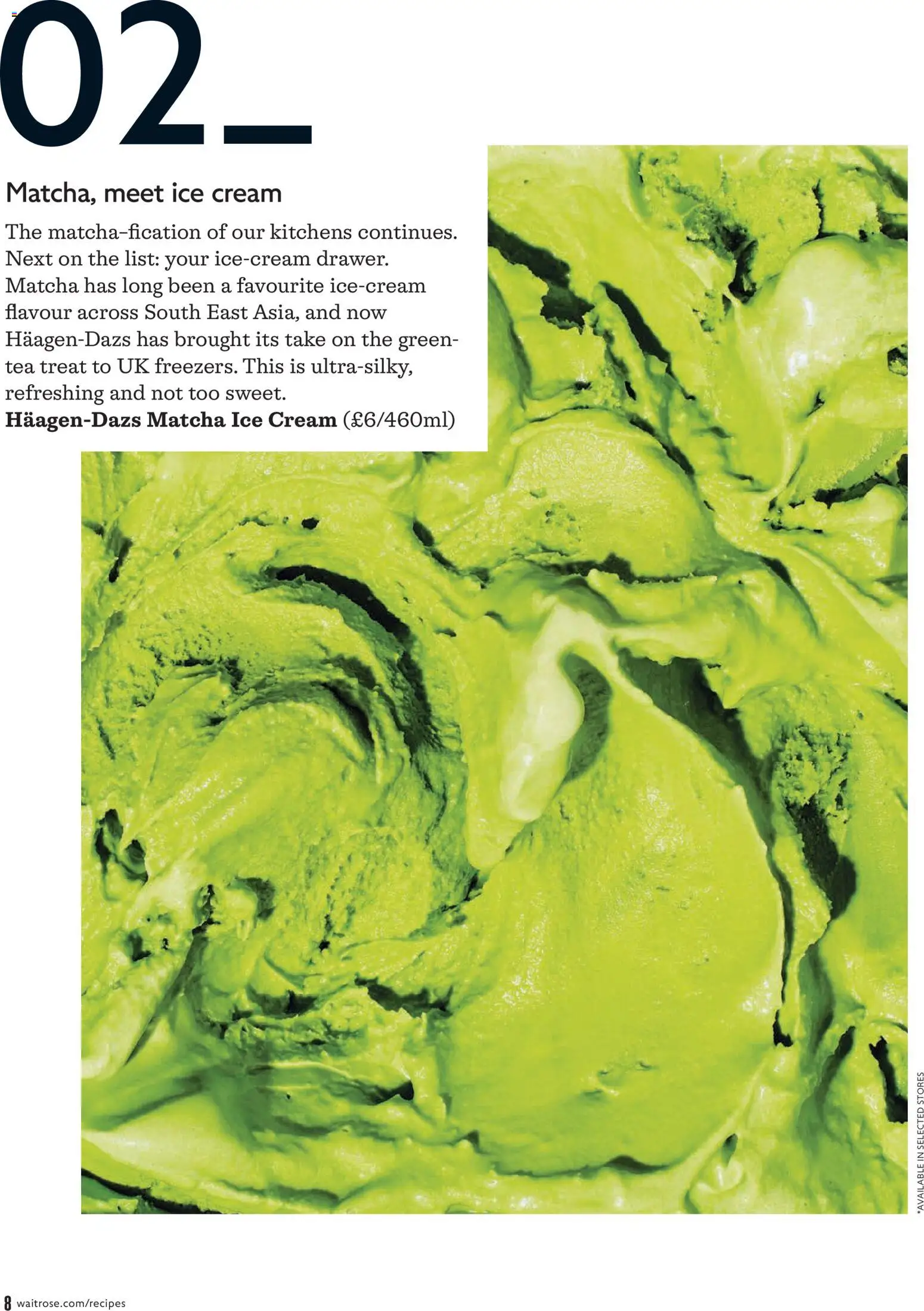 {H1} | Page: 8 | Products: Ice, Tea, Cream, Green tea