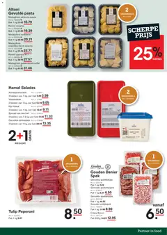Sligro folder Spaar - Voorbeeld van een folder van Sligro, geldig van 03/09/2026 | Pagina: 9 | Producten: Salades, Bacon, Pasta, Aardappelsalade