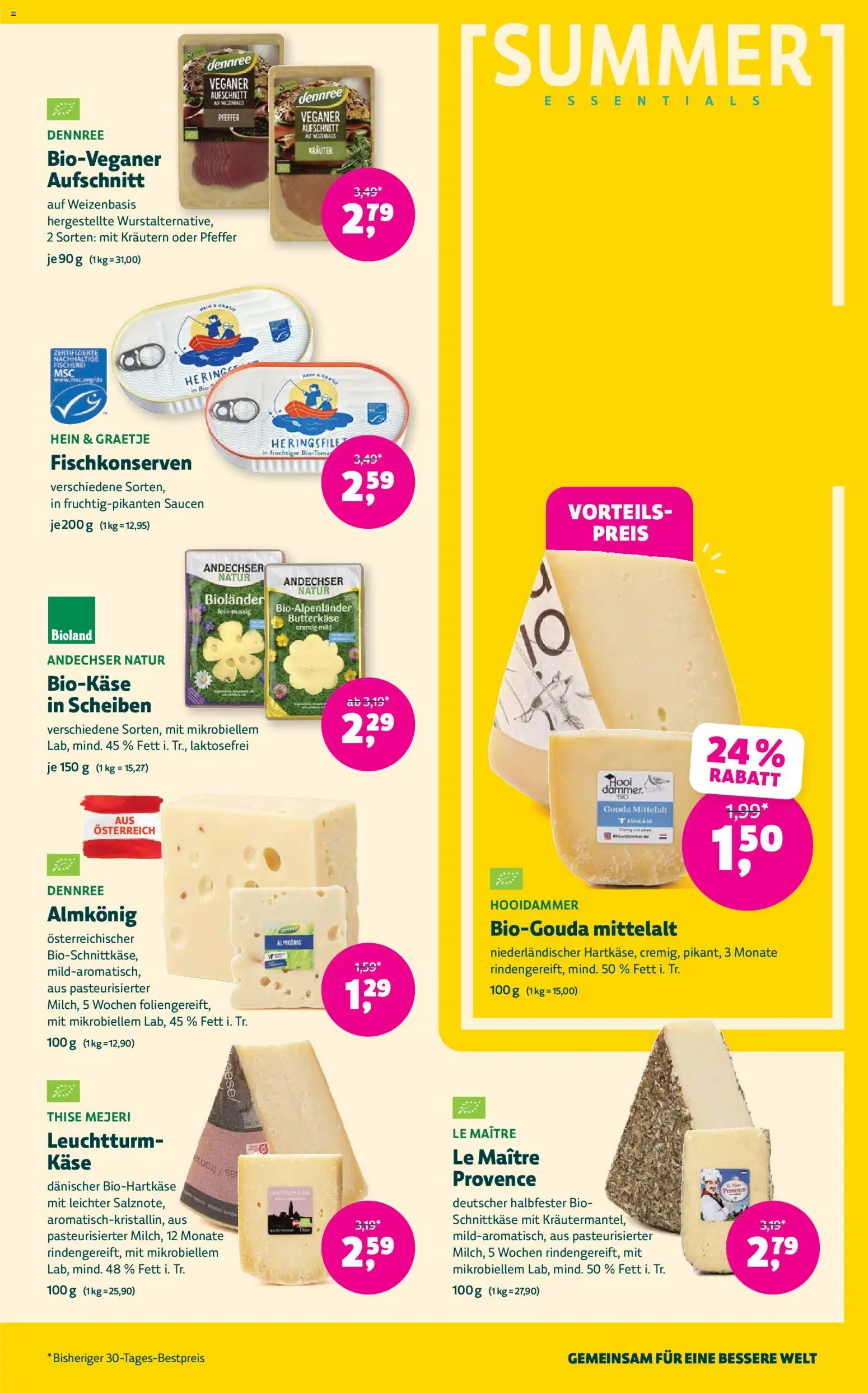 Denns BioMarkt Angebote gültig ab 01.07.2026 | Seite: 7 | Produkte: Pfeffer, Käse