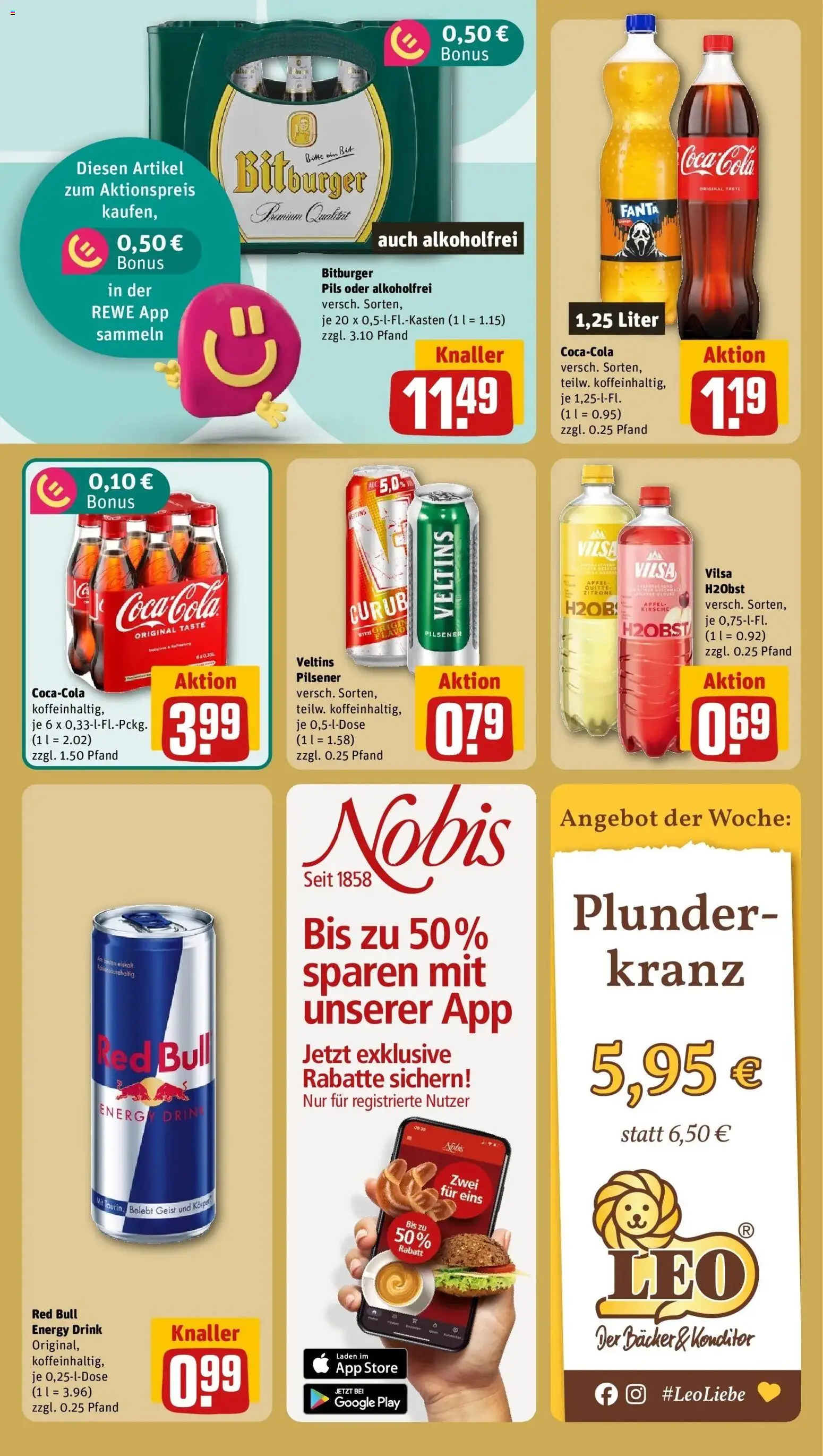 REWE Prospekt ab 05.10.2026 zum Blättern » Angebote | Seite: 18 | Produkte: Fanta, Pils, Äpfel, Veltins