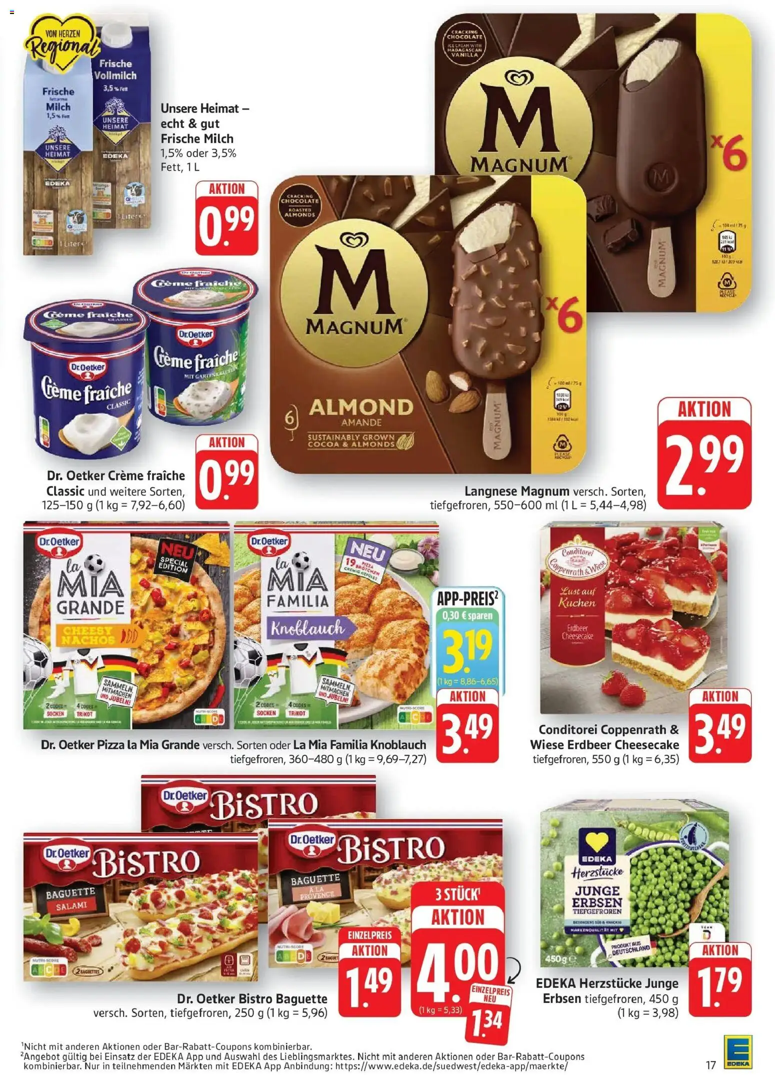 Edeka prospekt Geislingen	 – gültig ab 04.05.2026 | Seite: 19 | Produkte: Milch, Baguette, Knoblauch, Kuchen