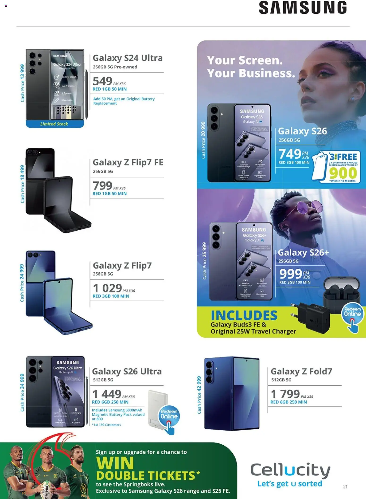 New Cellucity catalogue – valid from 09.06.2026 | Page: 23 | Products: Battery, Charger, Stock, Water