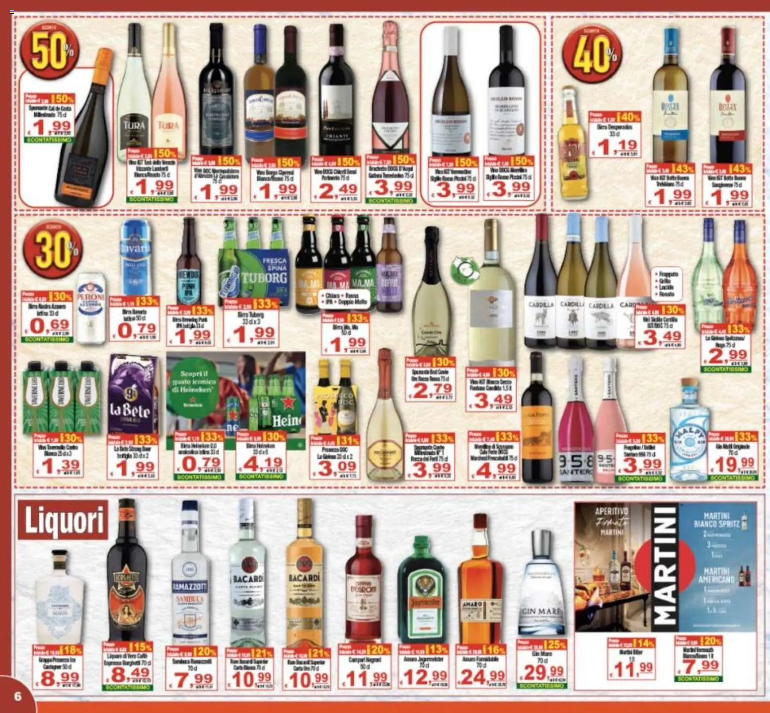 Volantino CTS del 02/09/2026 | Pagina: 6 | Prodotti: Gin, Martini, Amaro, Aperitivo
