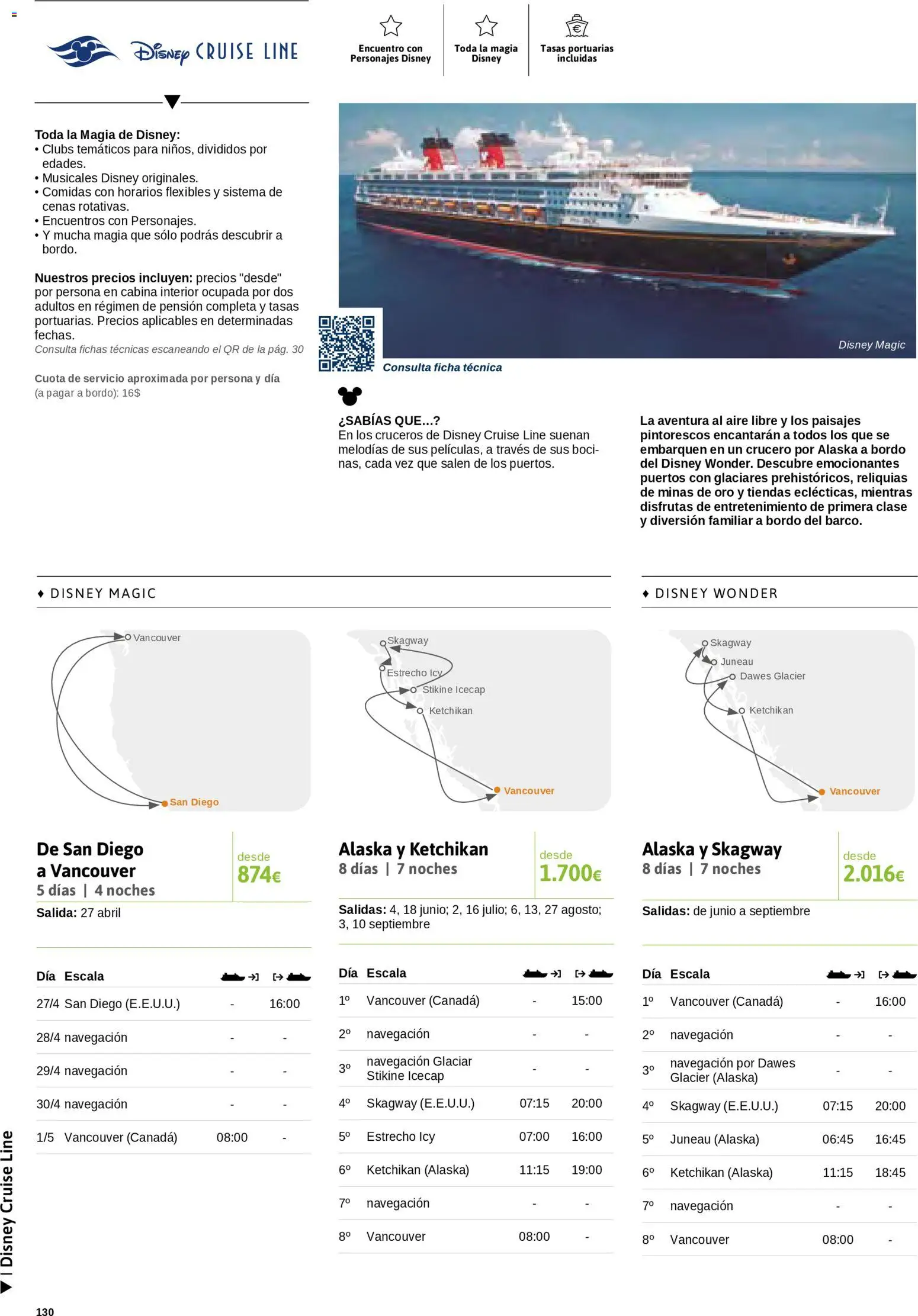 Viajes El Corte Inglés Cruceros marítimos │ válido desde el 01/01/2026 | Página: 131 | Productos: Navegación