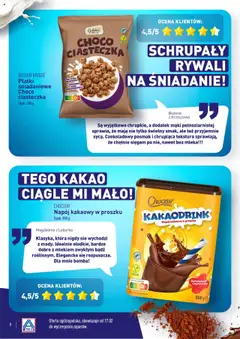Pogląd oferty "Aldi Gazetka - Wielki test" - ważna od 17.02.2025 | Strona: 8 | Produkty: Kakao, Mleka, Płatki, Ciasteczka