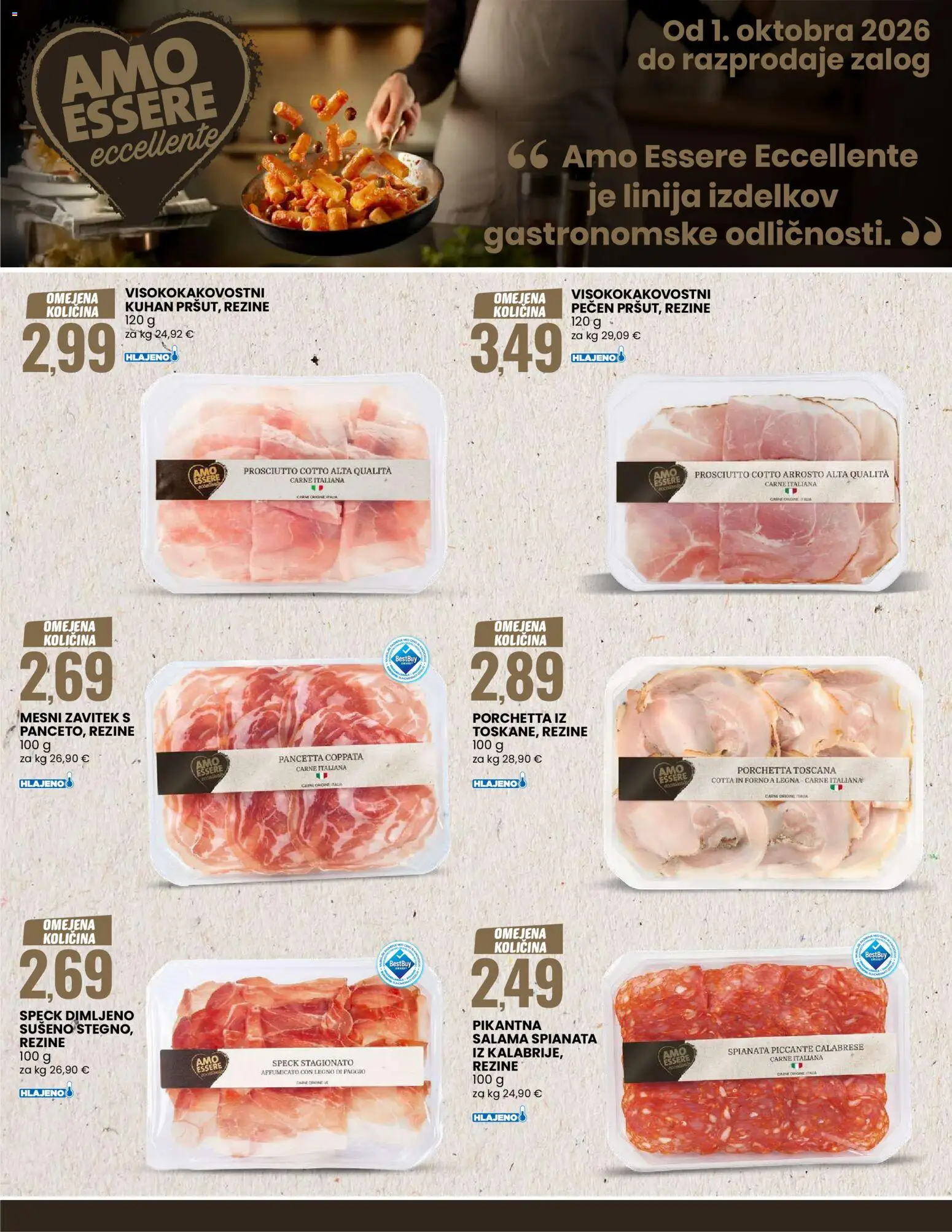 Novi Eurospin katalog ponudbe – veljaven od 01.10.2026 | Stran: 3 | Izdelki: Salama