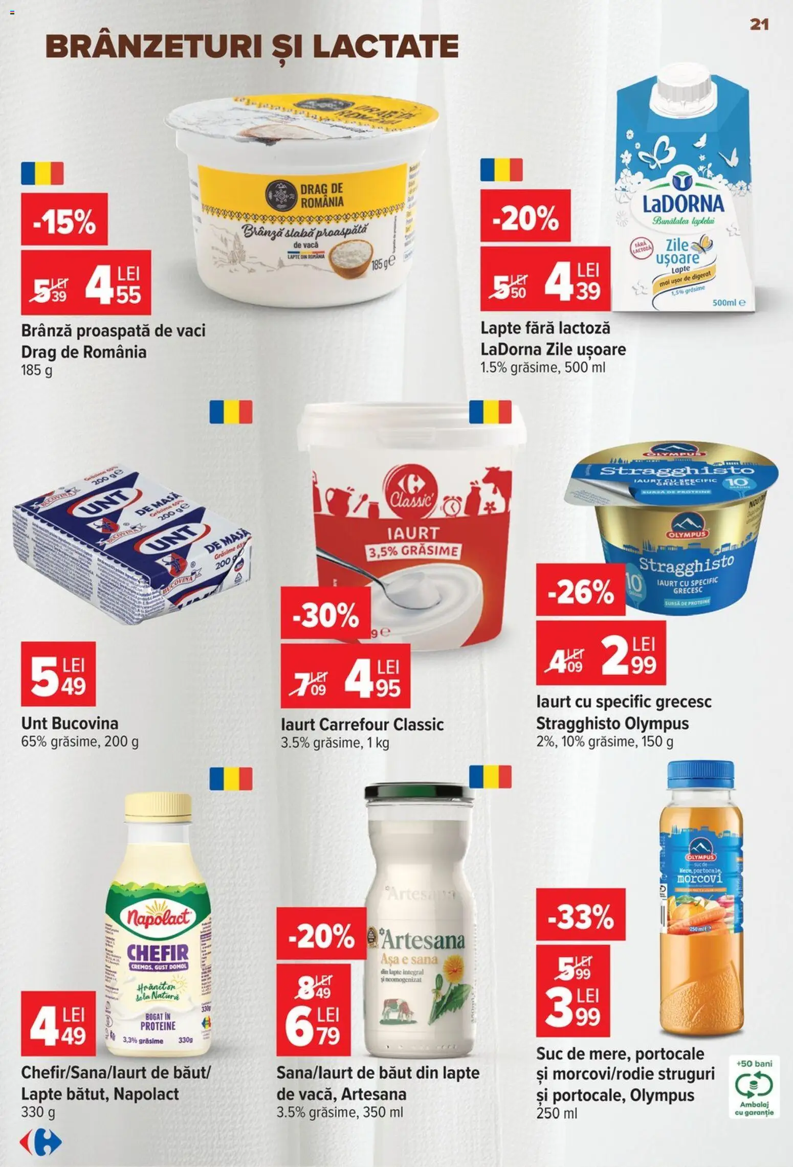 Noul catalog Carrefour – valabil de la 17.06.2026 | Pagină: 20 | Produse: Struguri, Masaüstü kılıfı, Masă, Iaurt