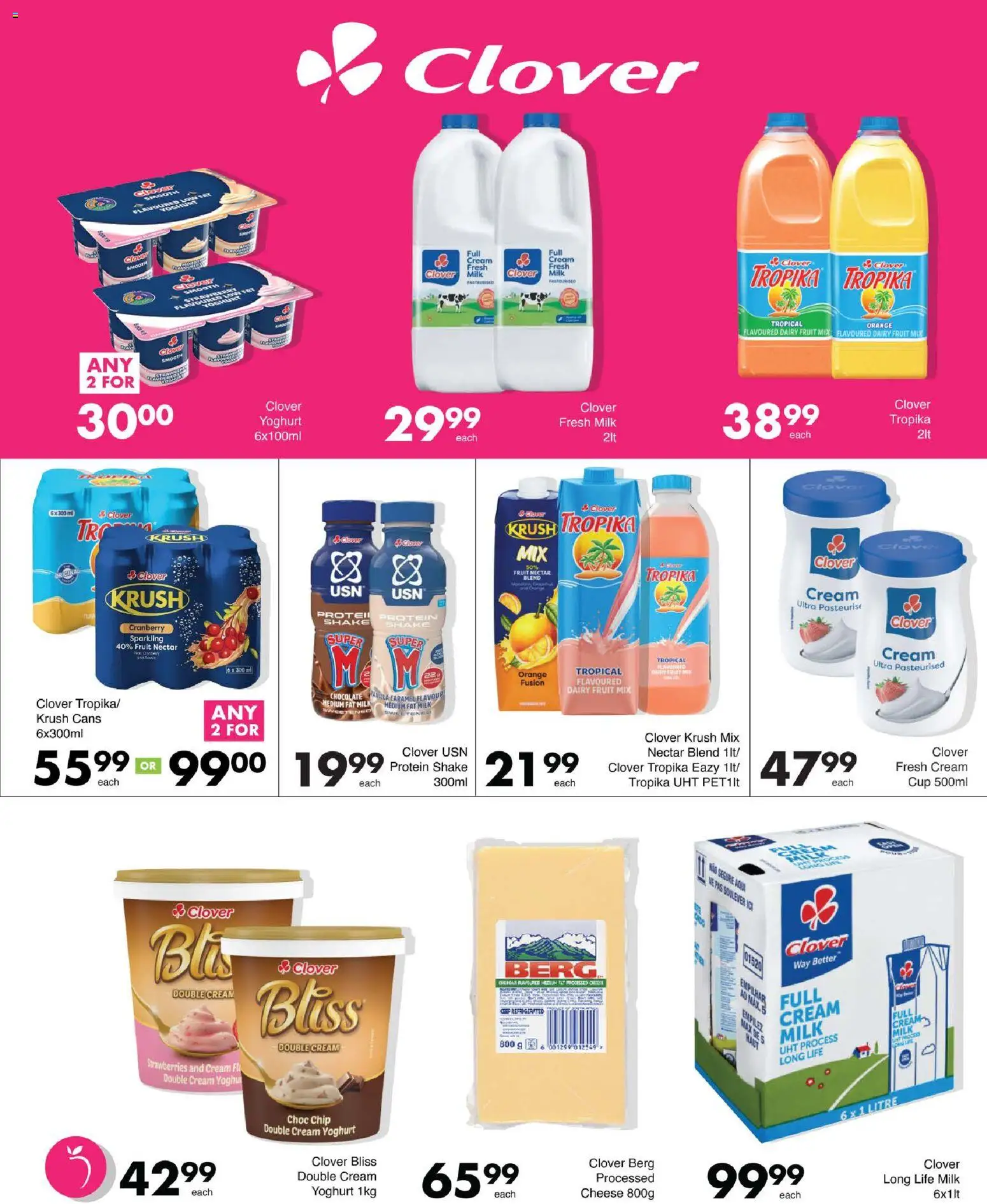 New Save catalogue – valid from 27/08/2026 | Page: 5 | Products: Milk, Strawberries, Cream cream, Caramel