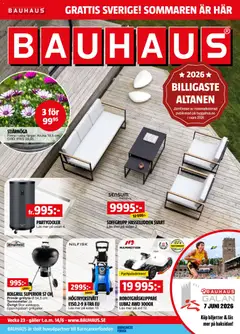 Bauhaus erbjudanden - Förhandsvisning av reklamblad från butik Bauhaus aktuell från 01.06.2026