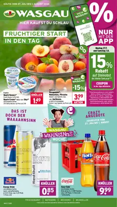Wasgau Prospekt ab 27.07.2026 gültig