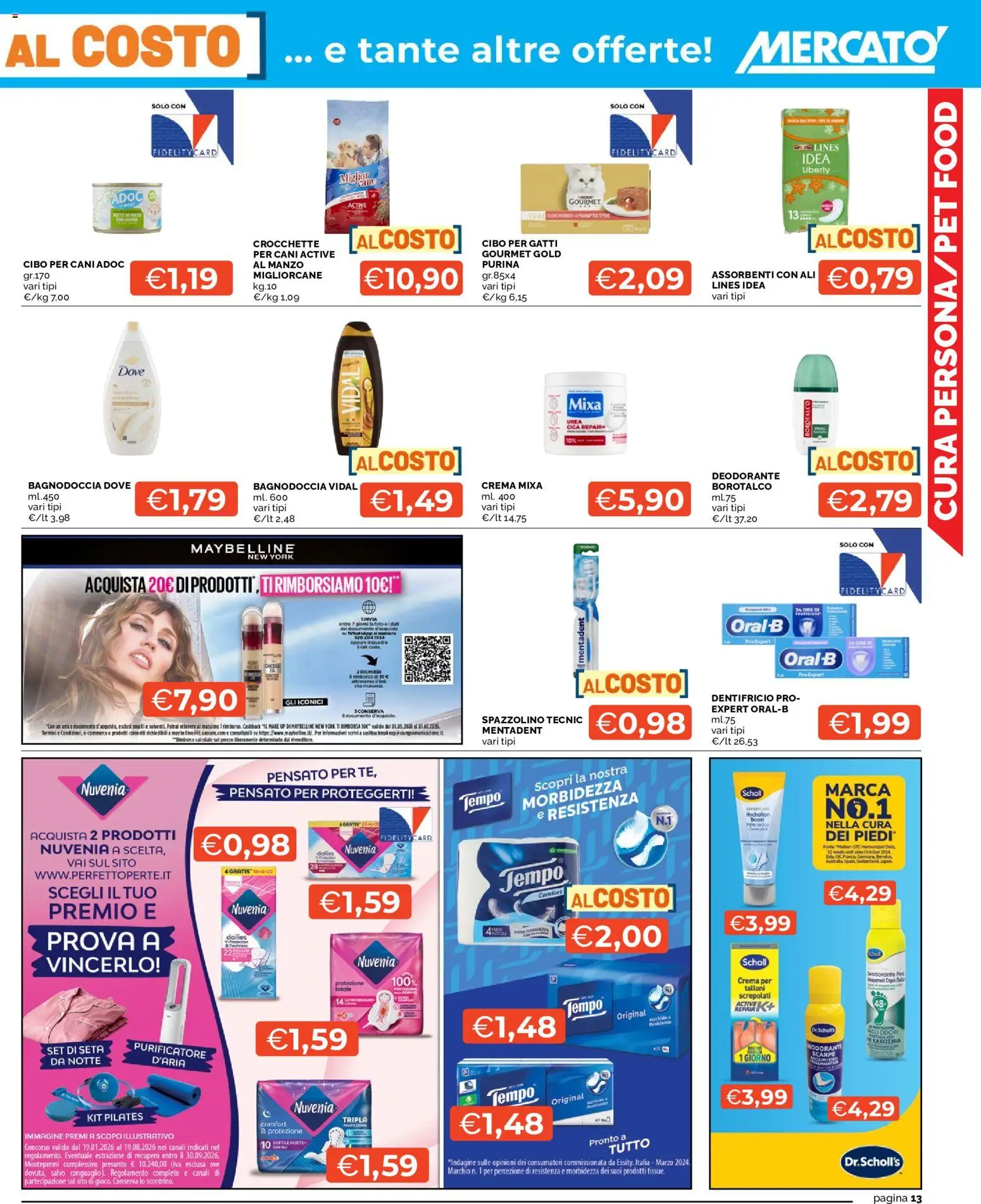 Volantino Mercatò del 27.05.2026 | Pagina: 13 | Prodotti: Deodorante, Dentifricio, Spazzolino, Gioco