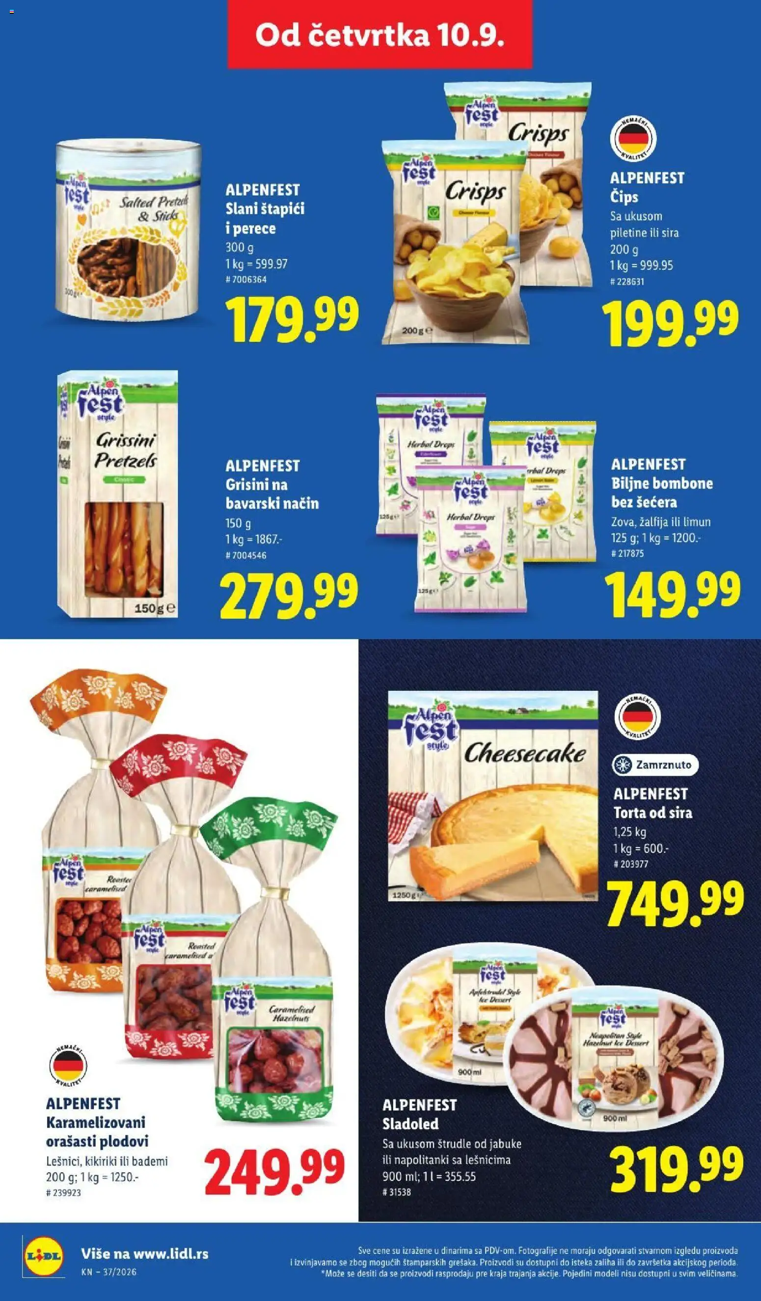 Lidl katalog - važi od 10.09.2026 | Strana: 50