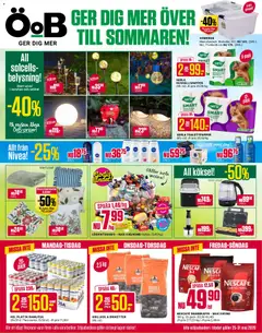 ÖoB erbjudanden - Förhandsvisning av reklamblad från butik ÖoB aktuell från 25.05.2026