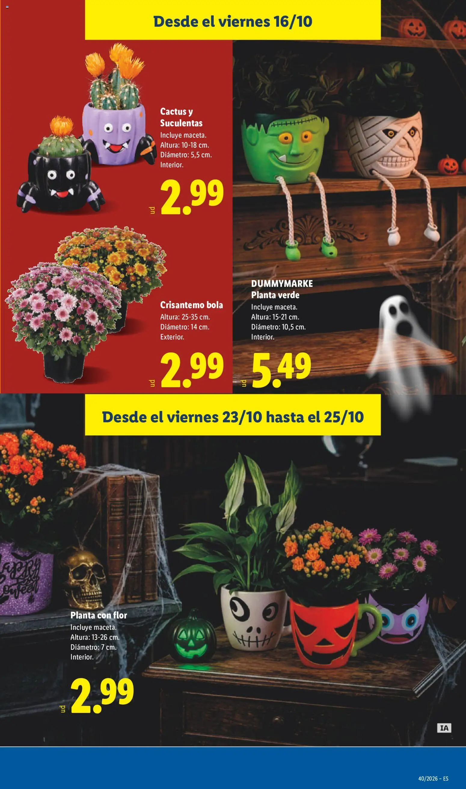 Lidl folleto Halloween │ válido desde el 02/10/2026 | Página: 15