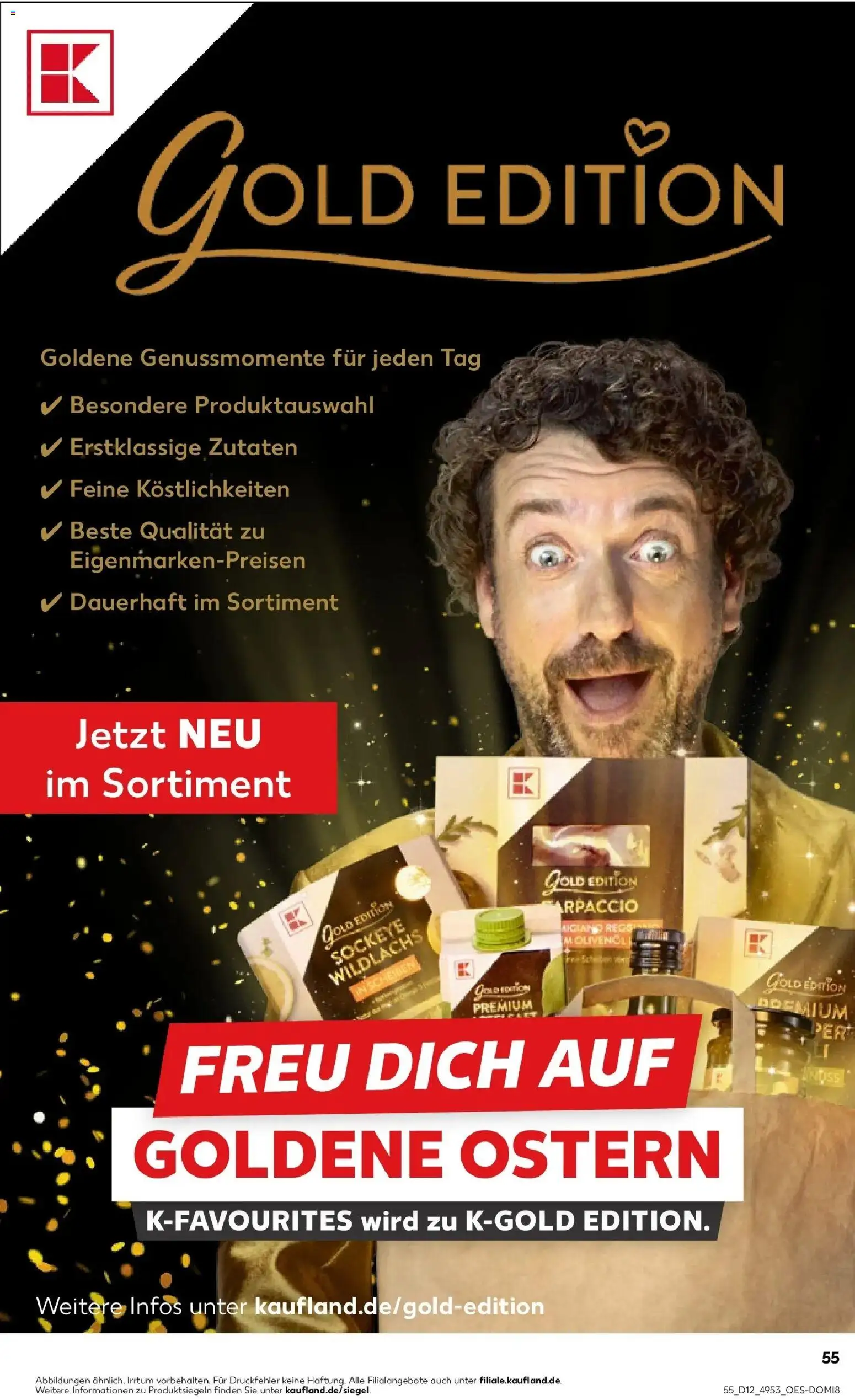 Kaufland Prospekt Alsdorf	 – gültig ab 19.03.2026 | Seite: 55 | Produkte: Olivenol, Rucola, Dressing