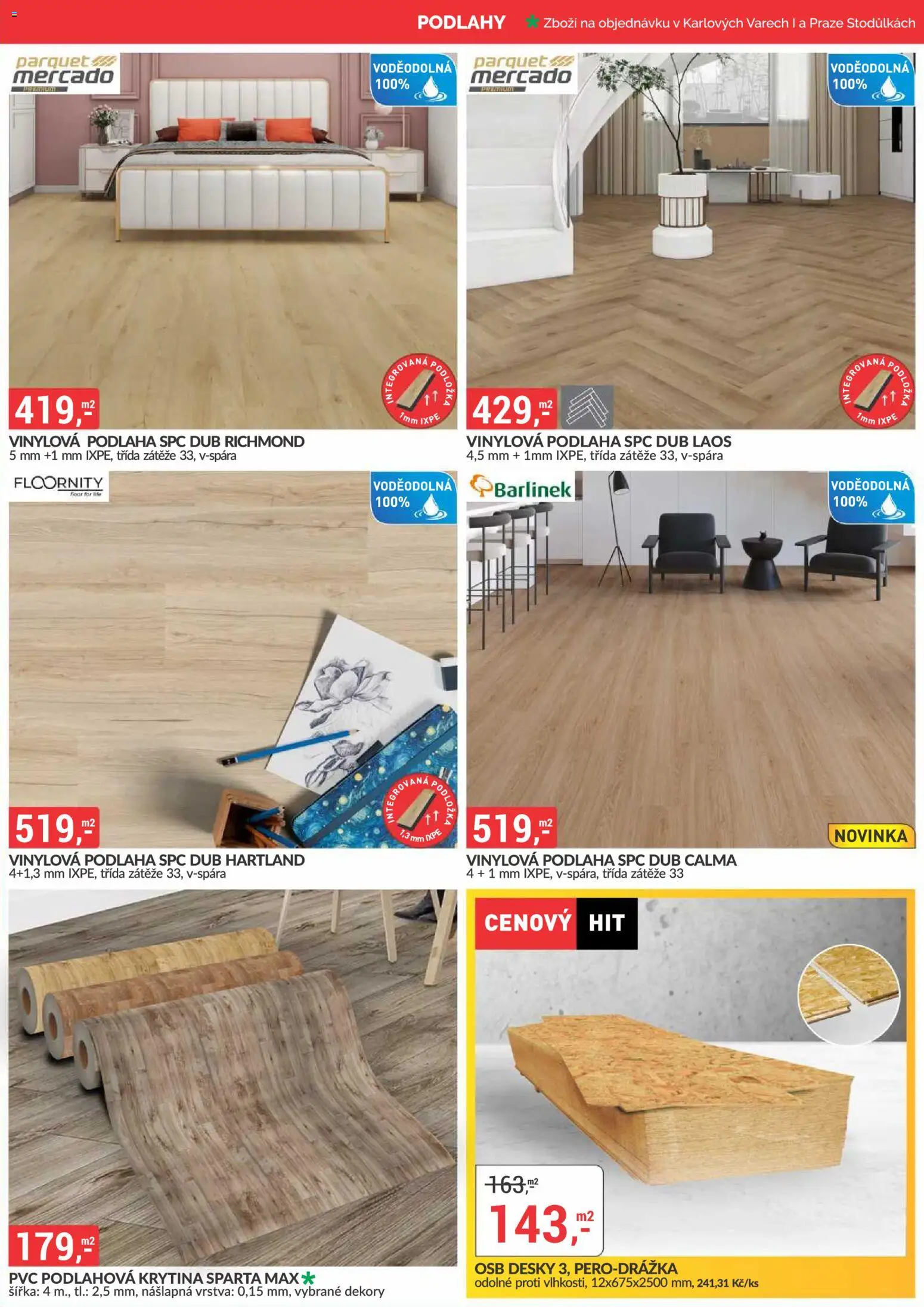 BAUMAX leták od 01.10.2026 | Strana: 39 | Produkty: OSB desky, Desky