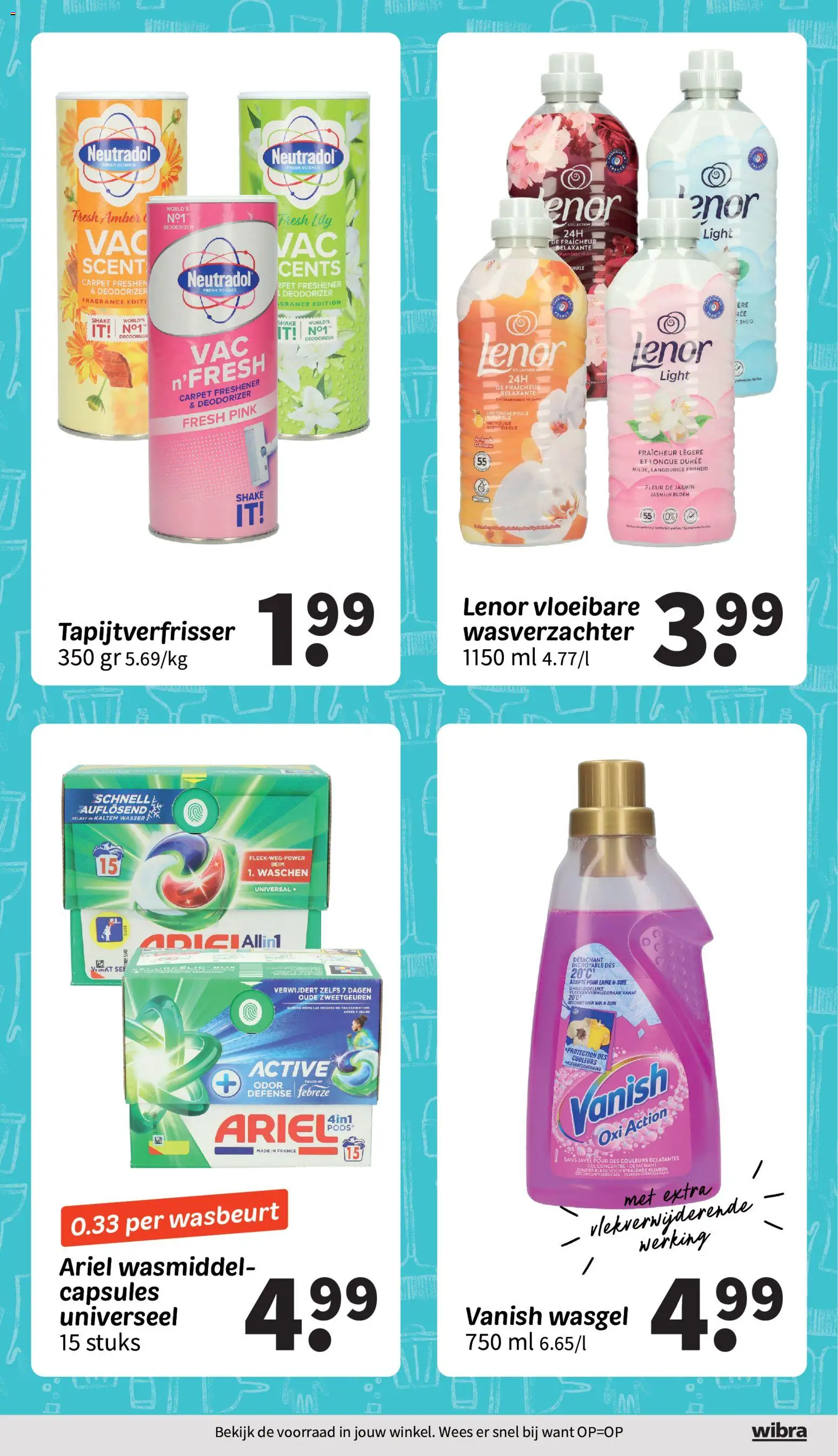 {H1} | Pagina: 10 | Producten: Wasgel, Wasmiddel, Vlekkenverwijderaar, Gel