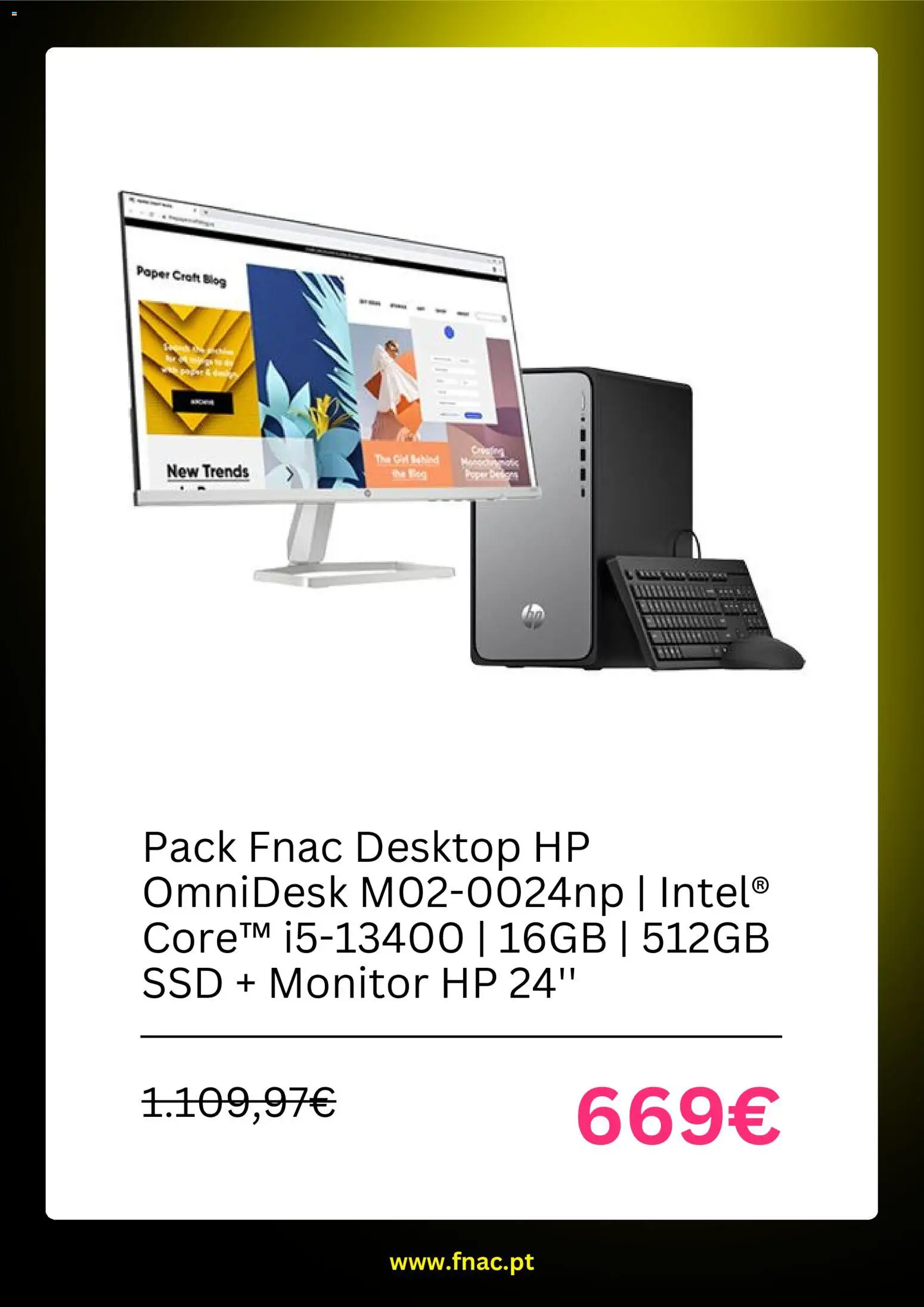 Fnac Black Friday │ válido de 29/10/2026 | Página: 3 | Produtos: Monitor