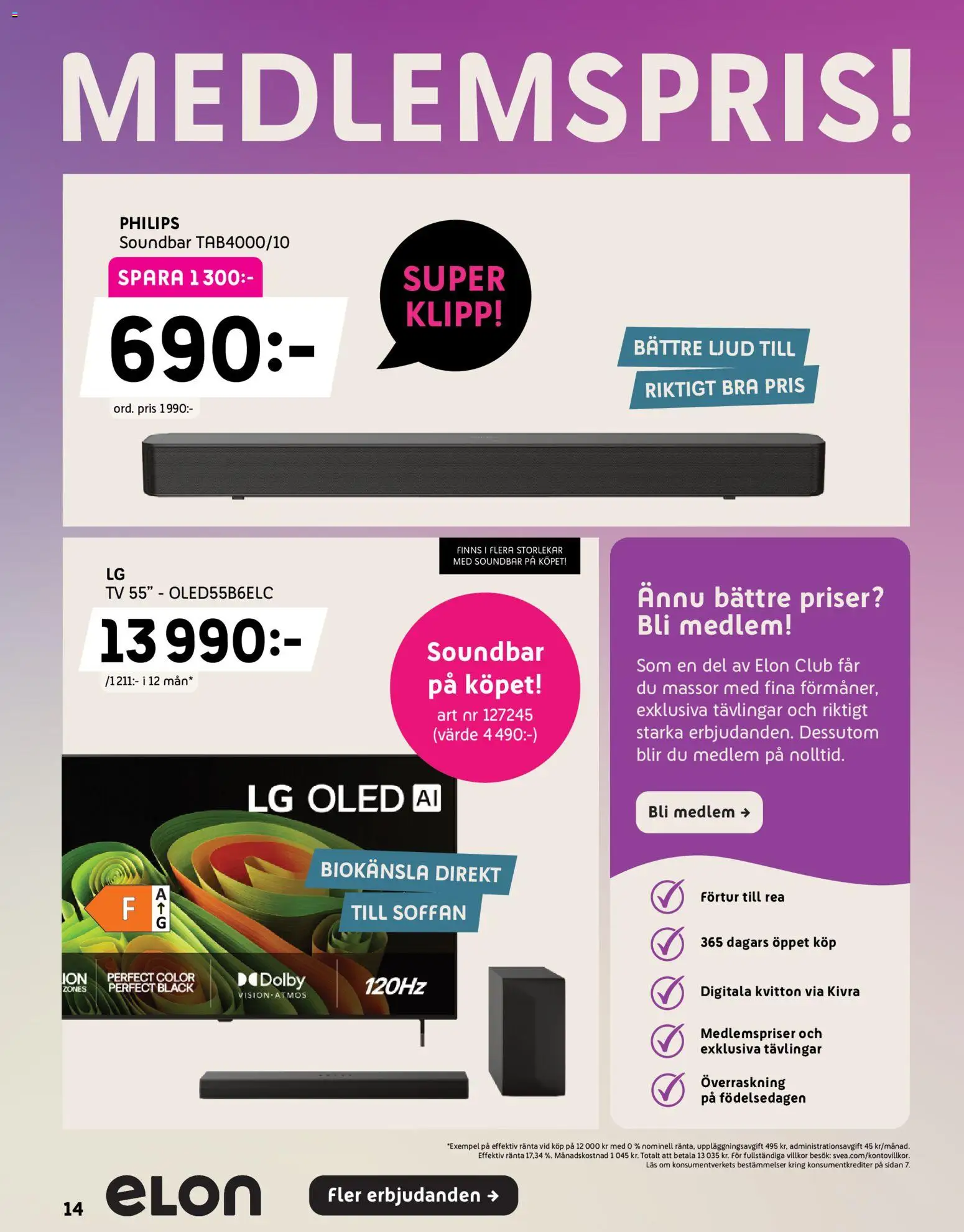 Elon reklamblad aktuell från 19/10/2026 | Sida: 14