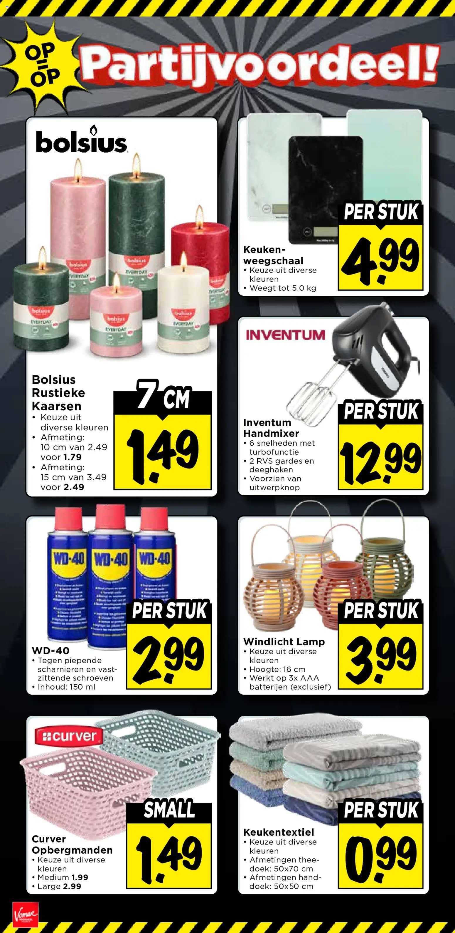 {H1} | Pagina: 42 | Producten: Handmixer, Thee, Kaarsen, Lamp