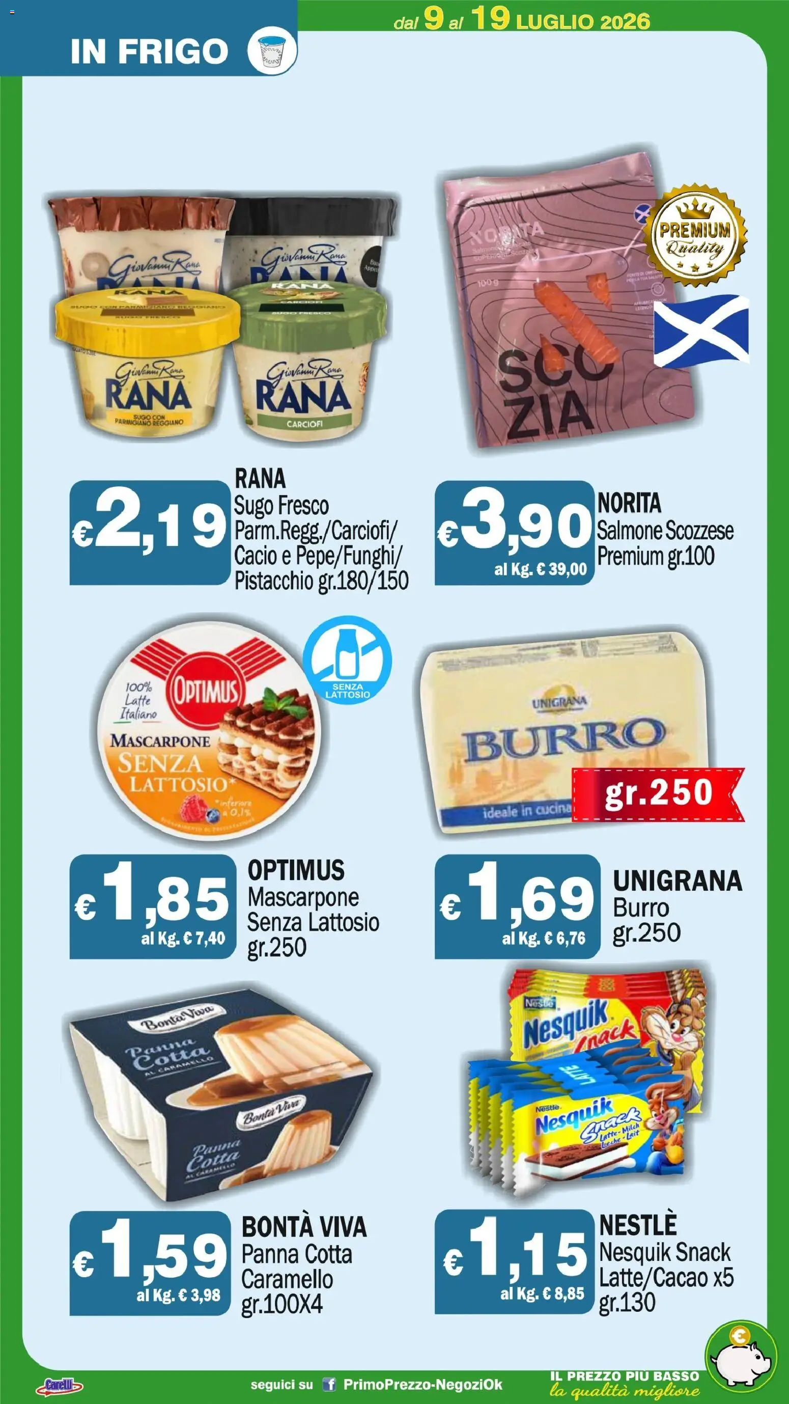 Volantino Primo Prezzo del 09/07/2026 | Pagina: 52