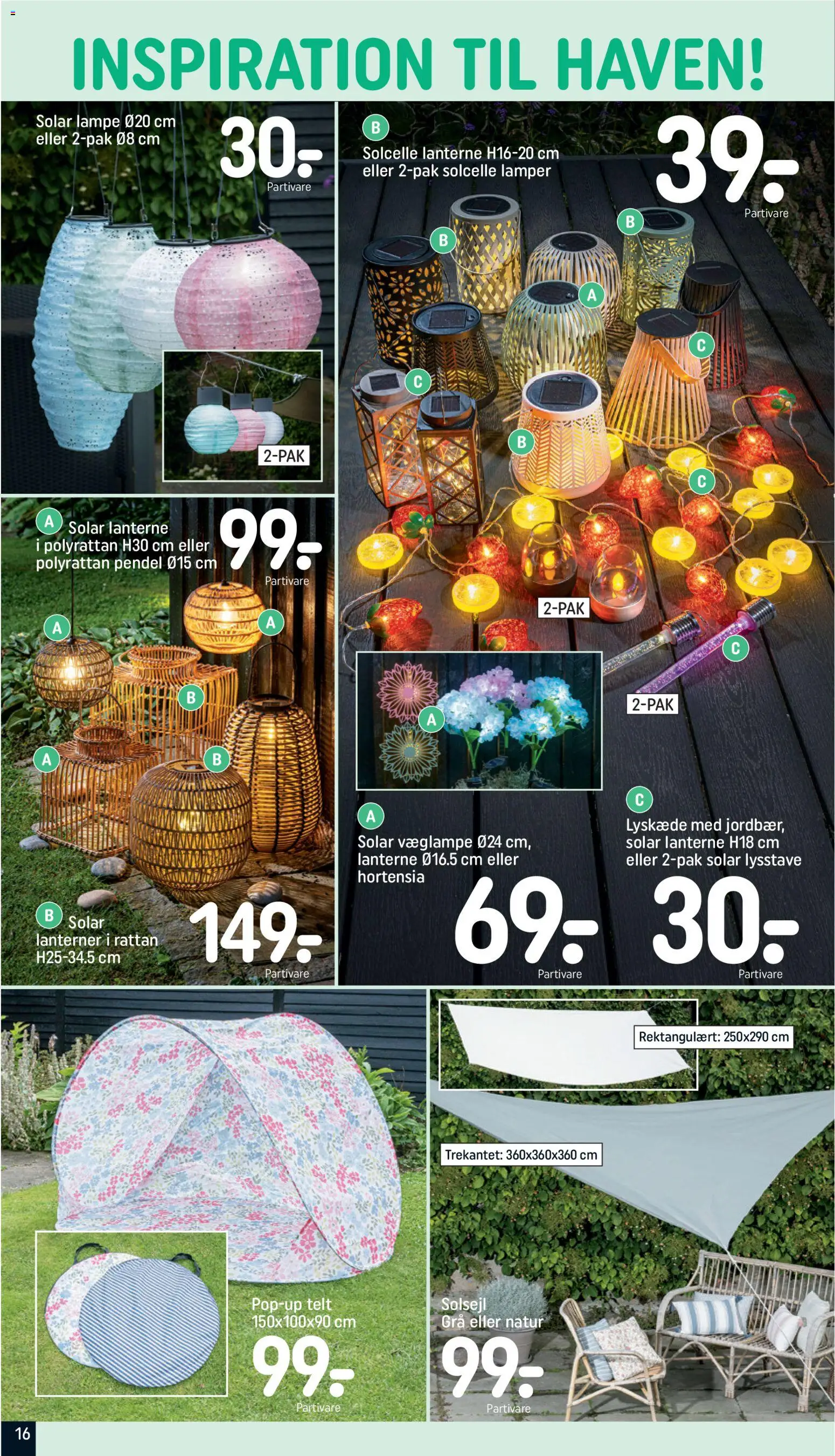 Rema 1000 tilbudsavis – gyldig fra 10.05.2026 | Side: 16 | Produkter: Lampe