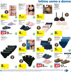 Anteprima del volantino Carrefour volantino Iper valido a partire dal 20/08/2026 | Pagina: 27 | Prodotti: Spugna, Reggiseno, Slip, Pantofole