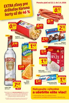 Koruna leták platný od 22.05.2026