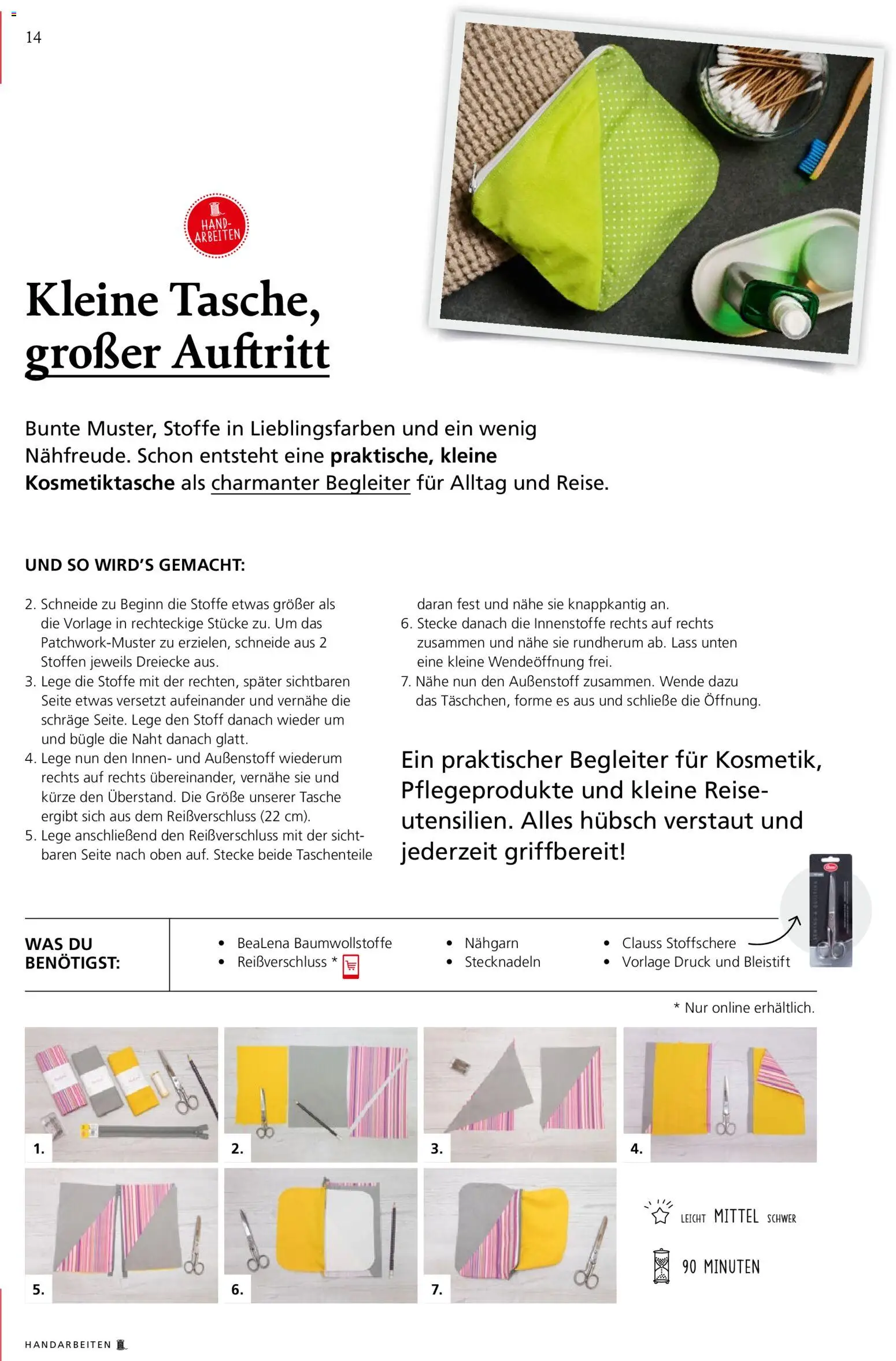 Pagro-Diskont Ideenwerk gültig ab 01.09.2026 | Seite: 14 | Produkte: Tasche