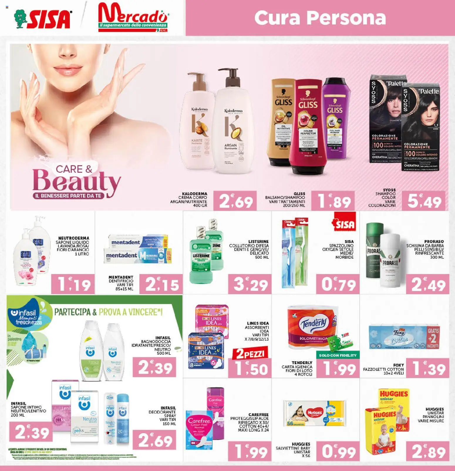 Volantino SISA del 29/10/2026 | Pagina: 20 | Prodotti: Shampoo, Deodorante, Dentifricio, Fiori di loto