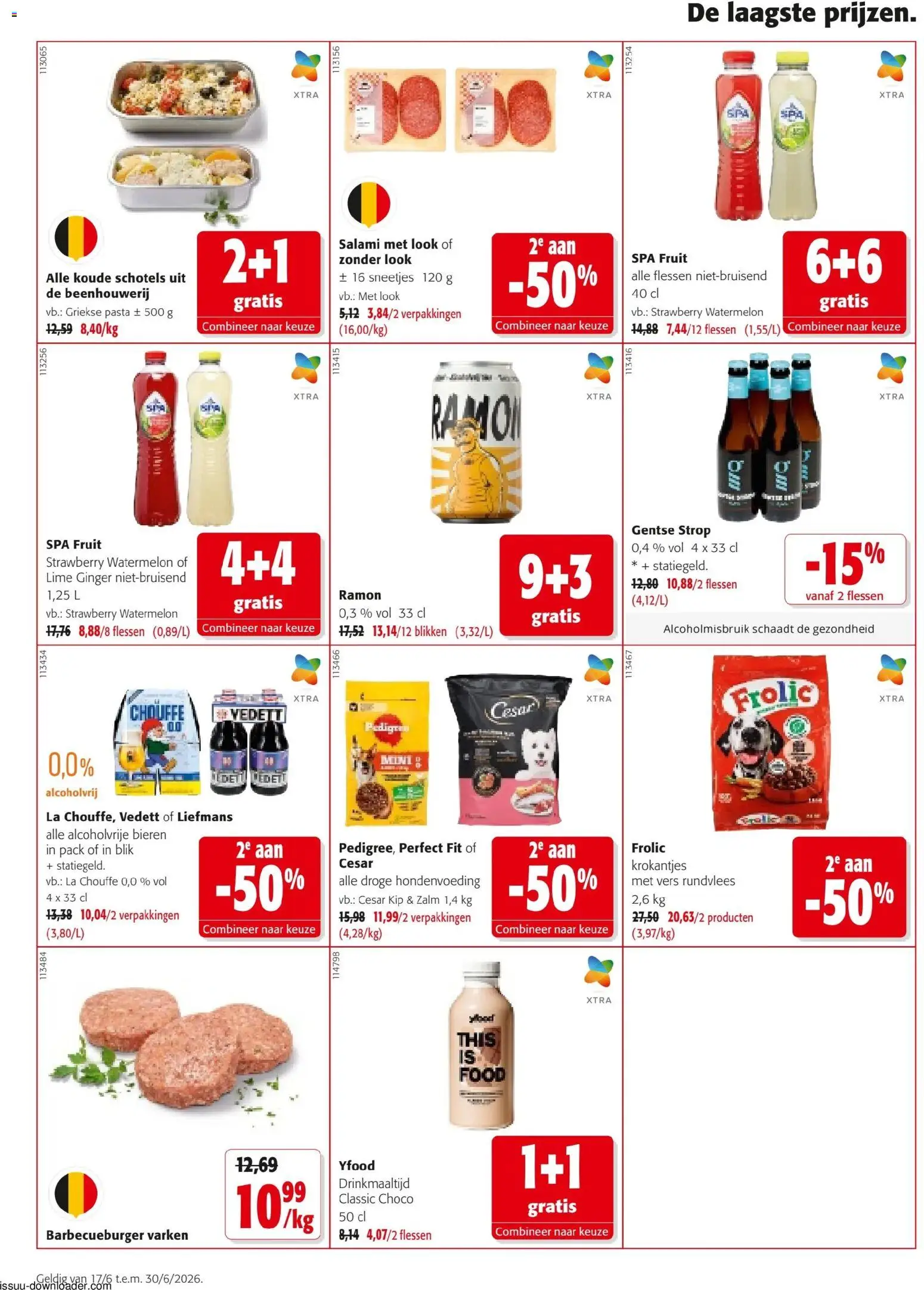 {H1} | Pagina: 20 | Producten: Zalm, Pasta, La, Rundvlees