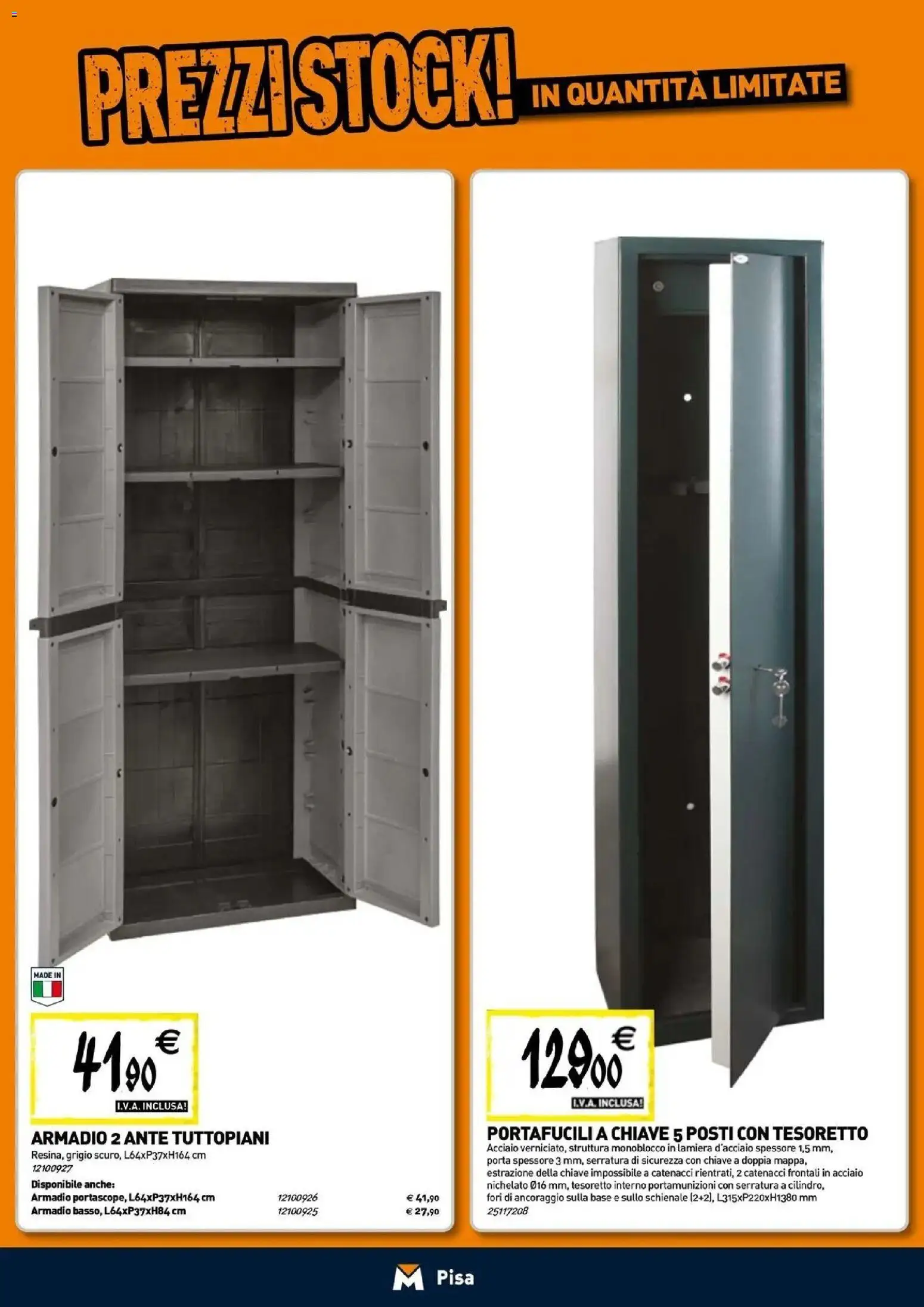Nuovo TECNOMAT catalogo Pisa dal 24/09/2026 > offerte anteprima 🛍️ | Pagina: 18 | Prodotti: Porta, Armadio