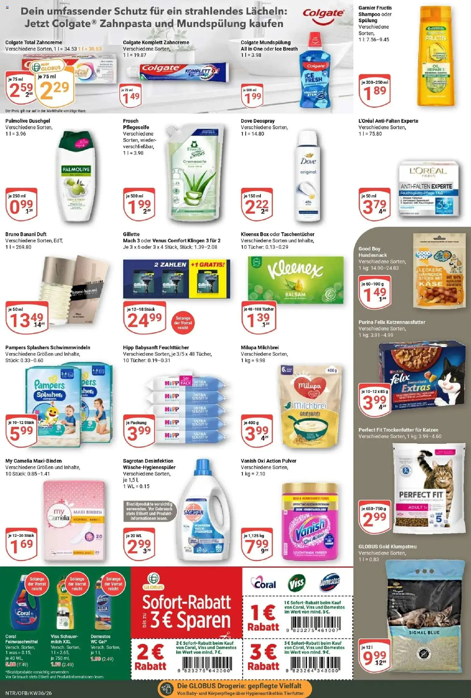 Globus Prospekt Neutraubling (ab 31.08.2026) » Angebote online | Seite: 17 | Produkte: Box, Duft, Shampoo, Zahnpasta