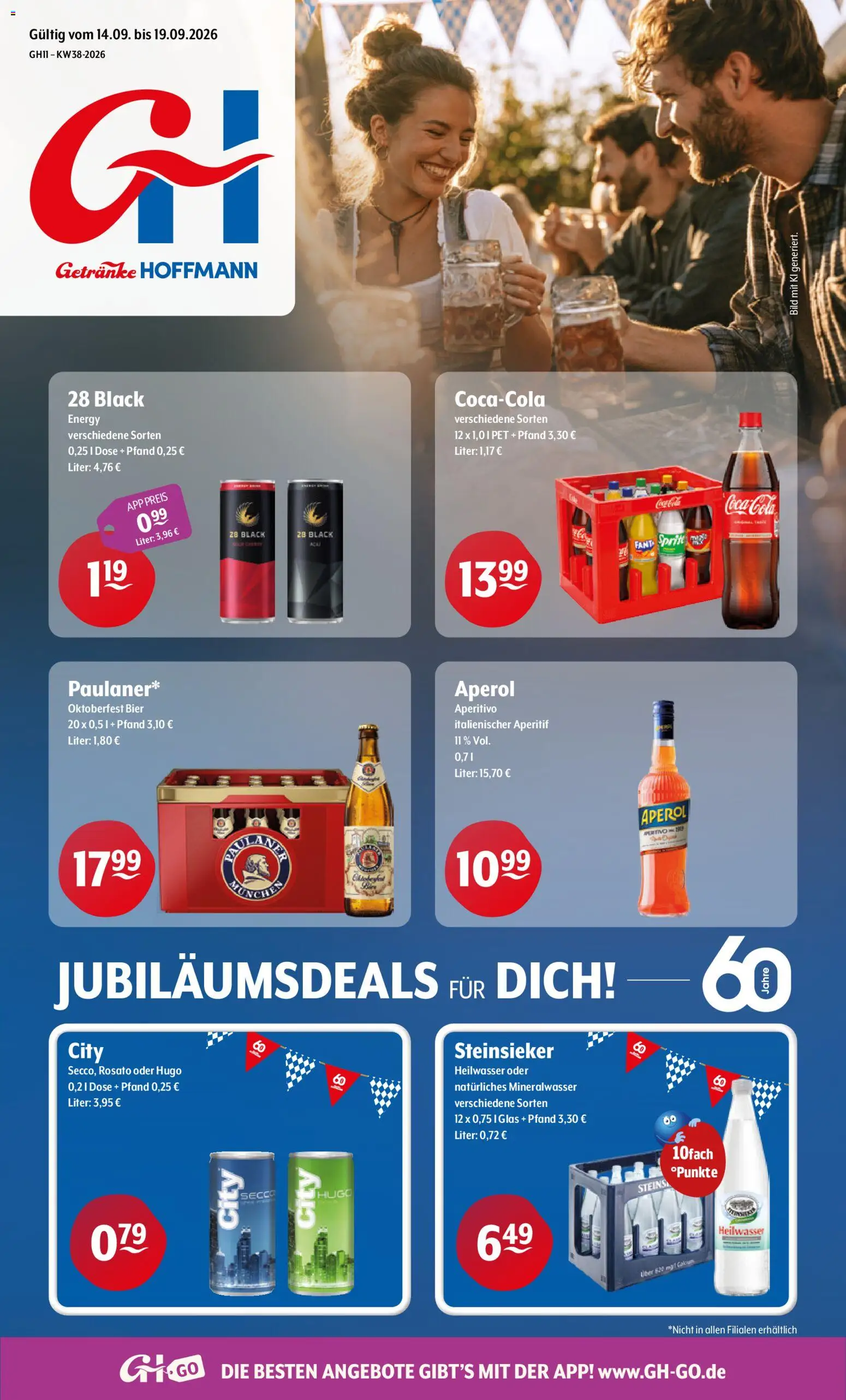 Getränke Hoffmann Prospekt – gültig ab 14.09.2026 | Seite: 1